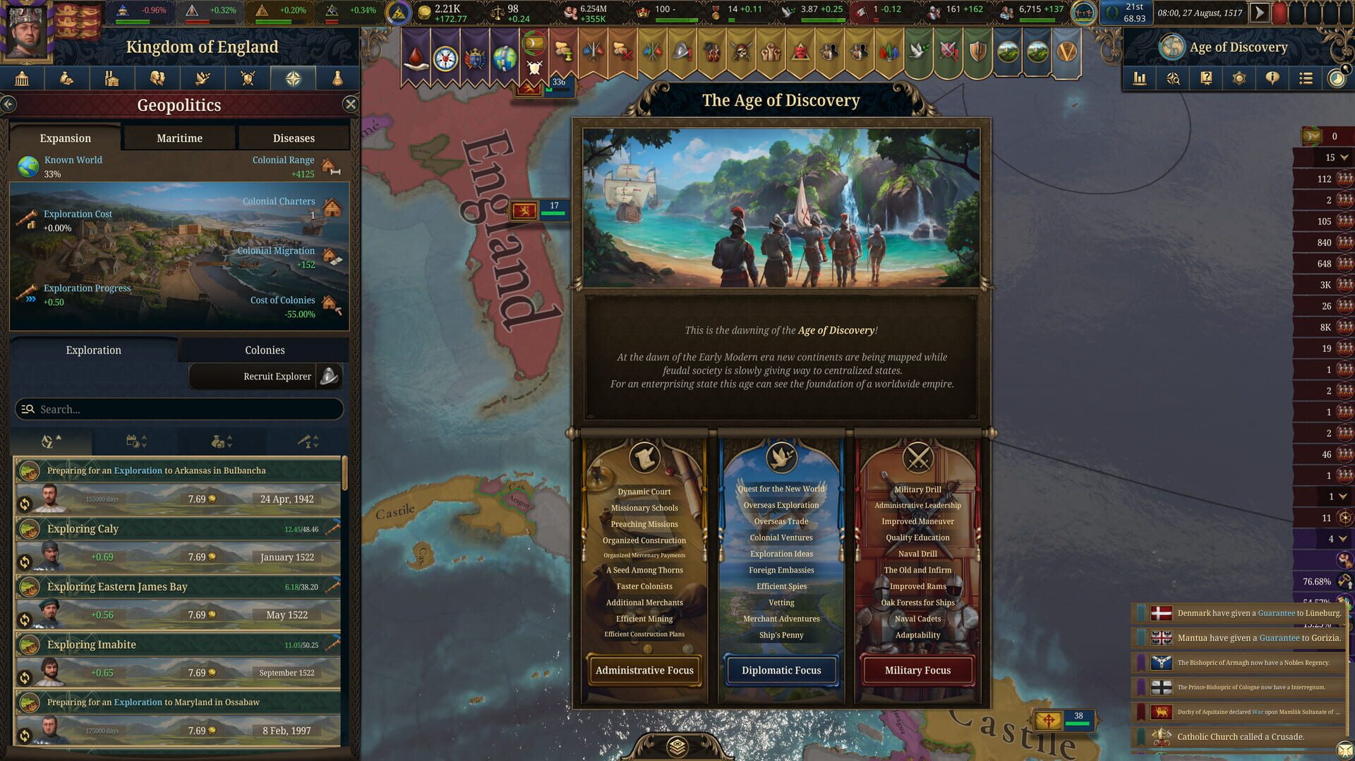 Europa Universalis V screenshot 8
