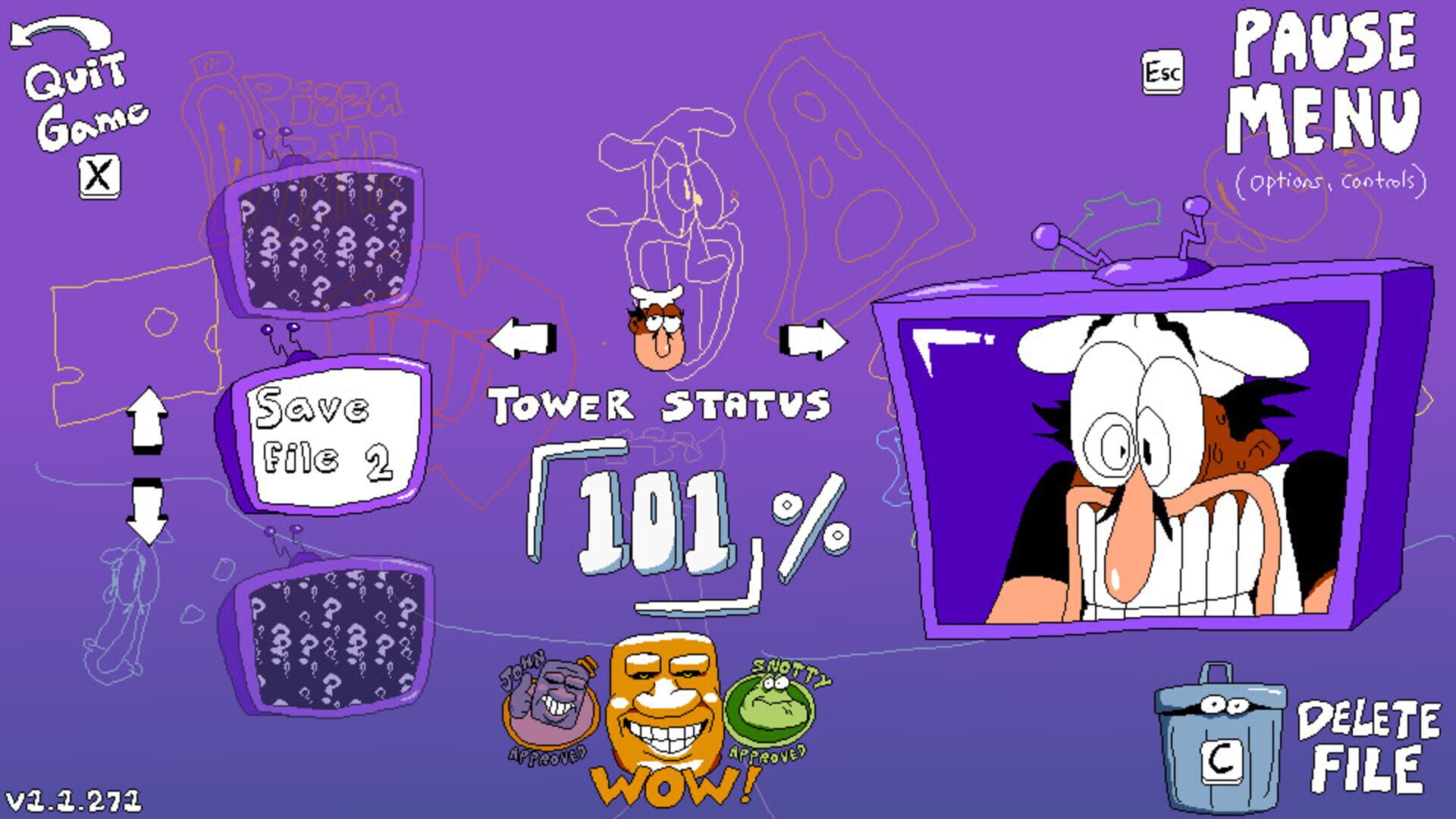 Pizza Tower: D&LC screenshot 2