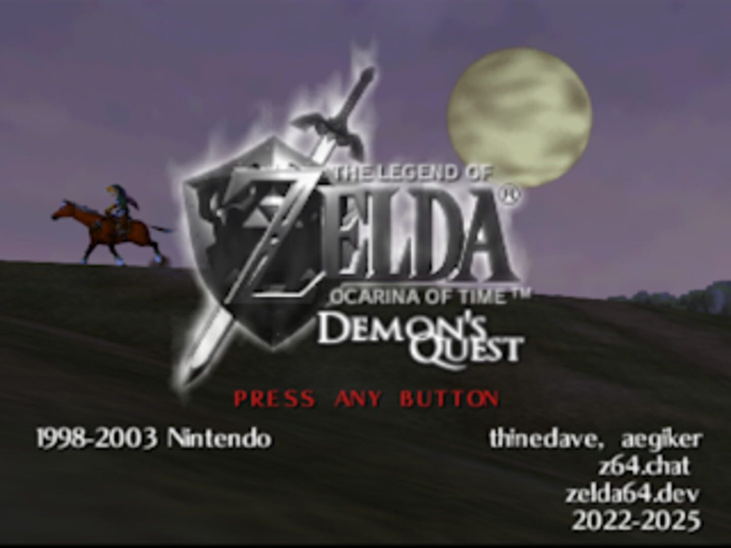 The Legend of Zelda: Demon's Quest screenshot 1
