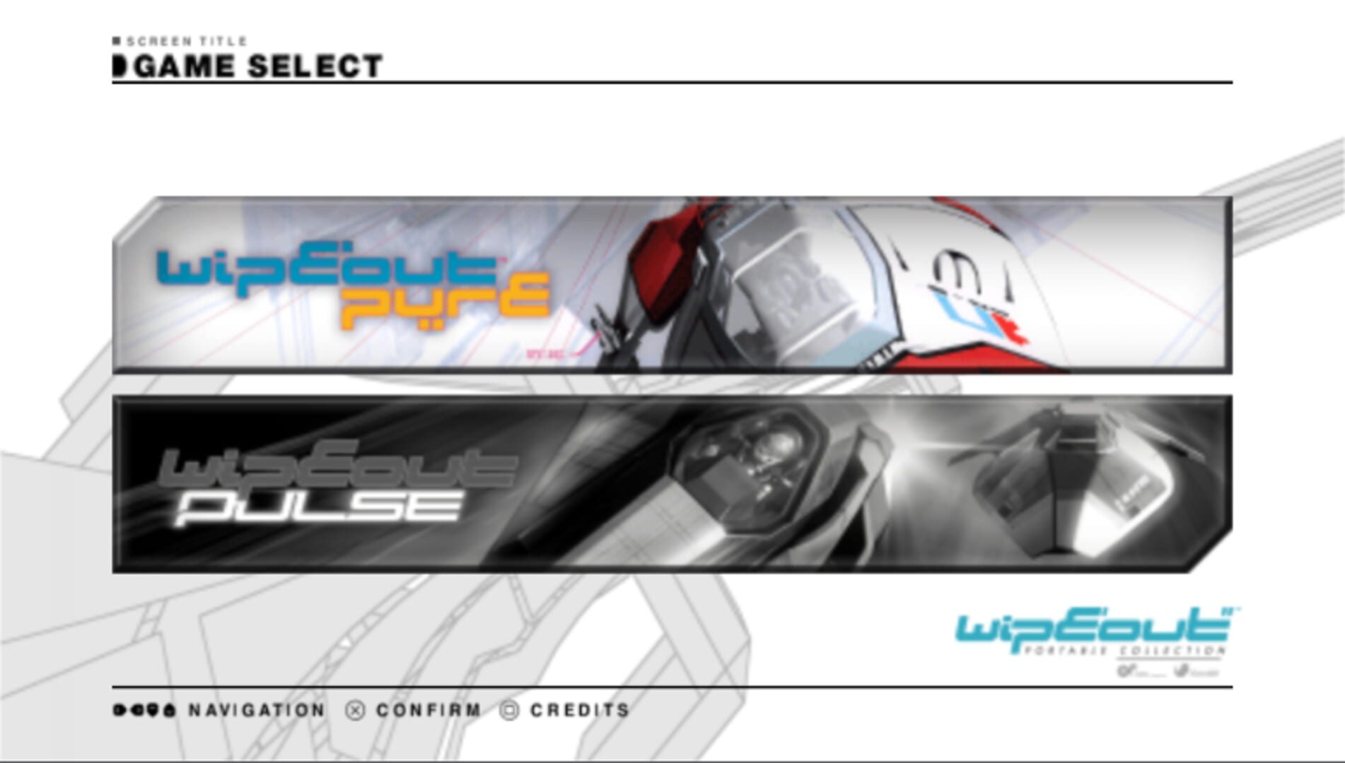 Wipeout Portable Collection screenshot 1