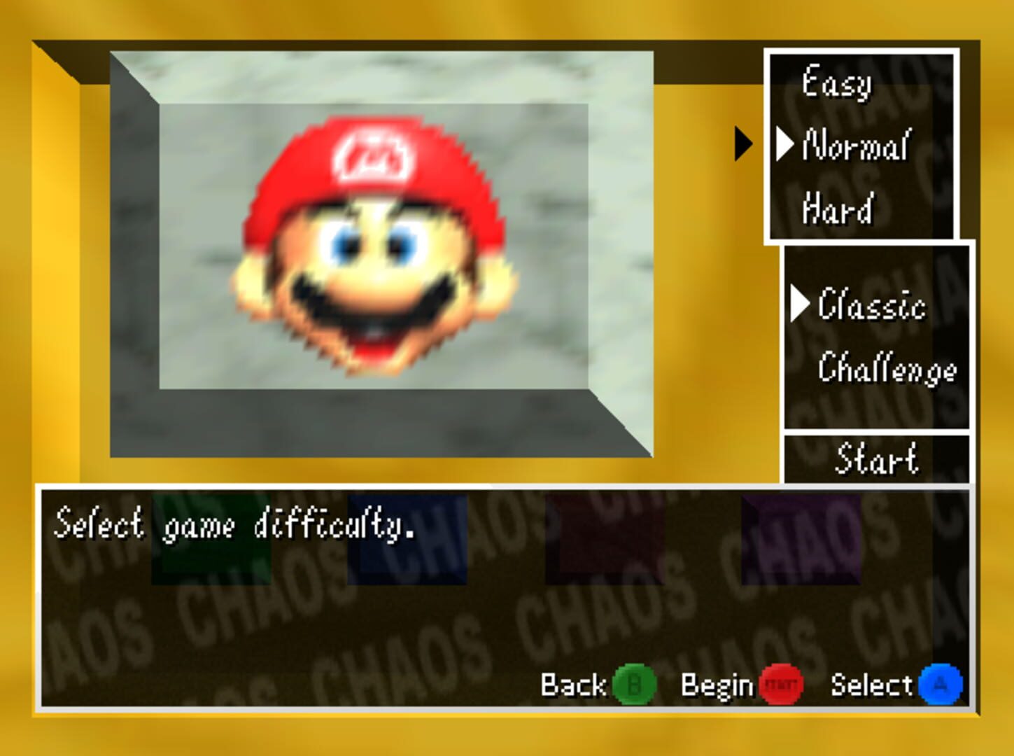 Super Mario 64: Rogue Chaos Edition screenshot 1
