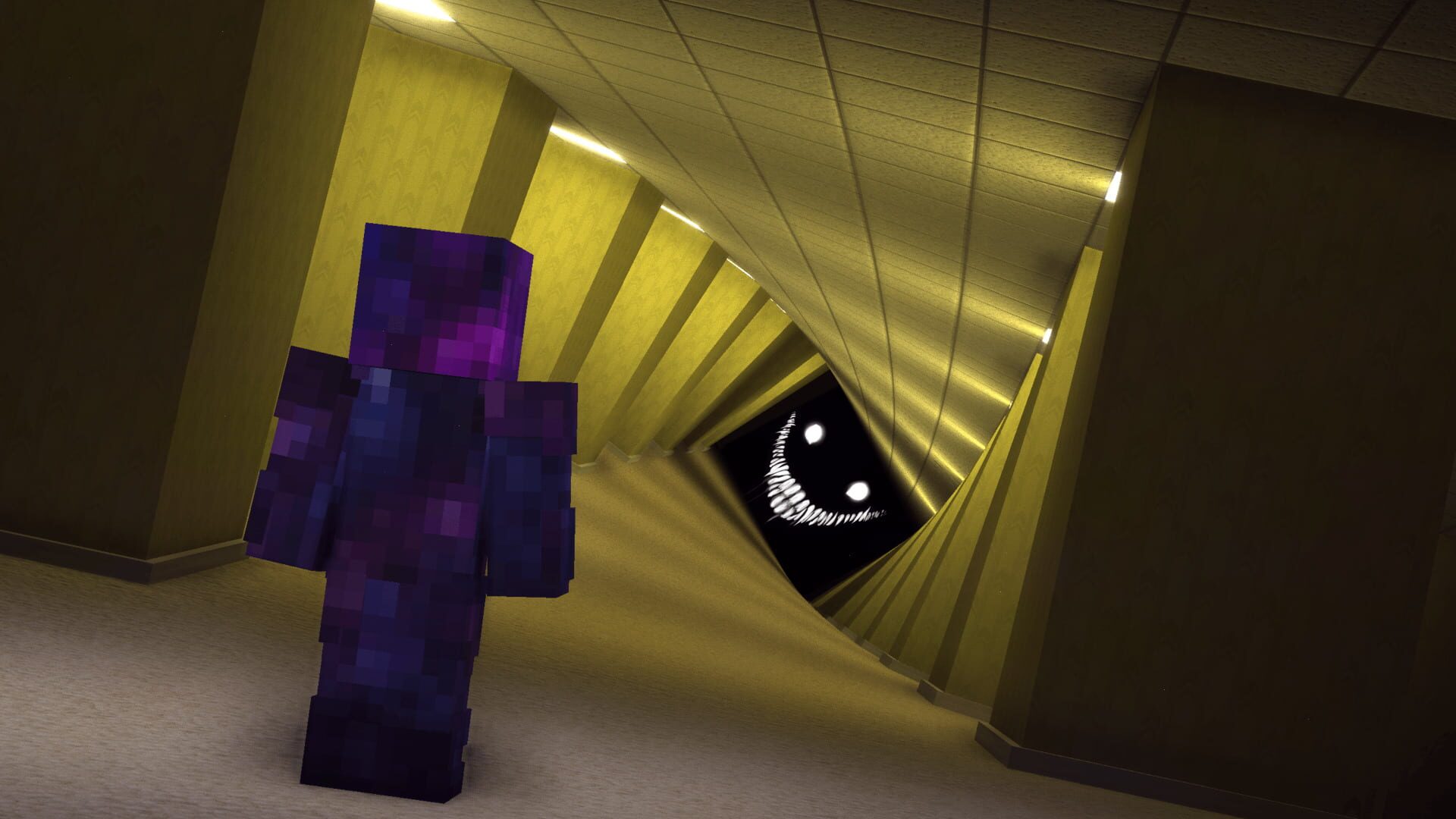 Minecraft Backrooms Found Footage screenshot 1
