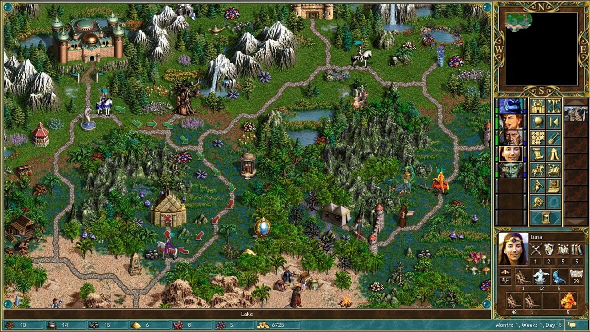 Heroes of Might and Magic III: Horn of the Abyss screenshot 2