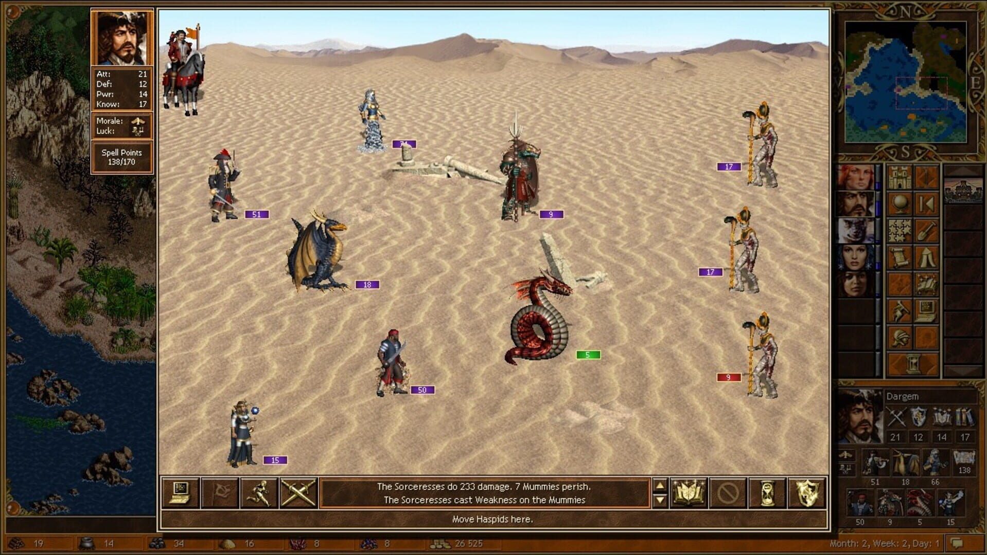 Heroes of Might and Magic III: Horn of the Abyss screenshot 7