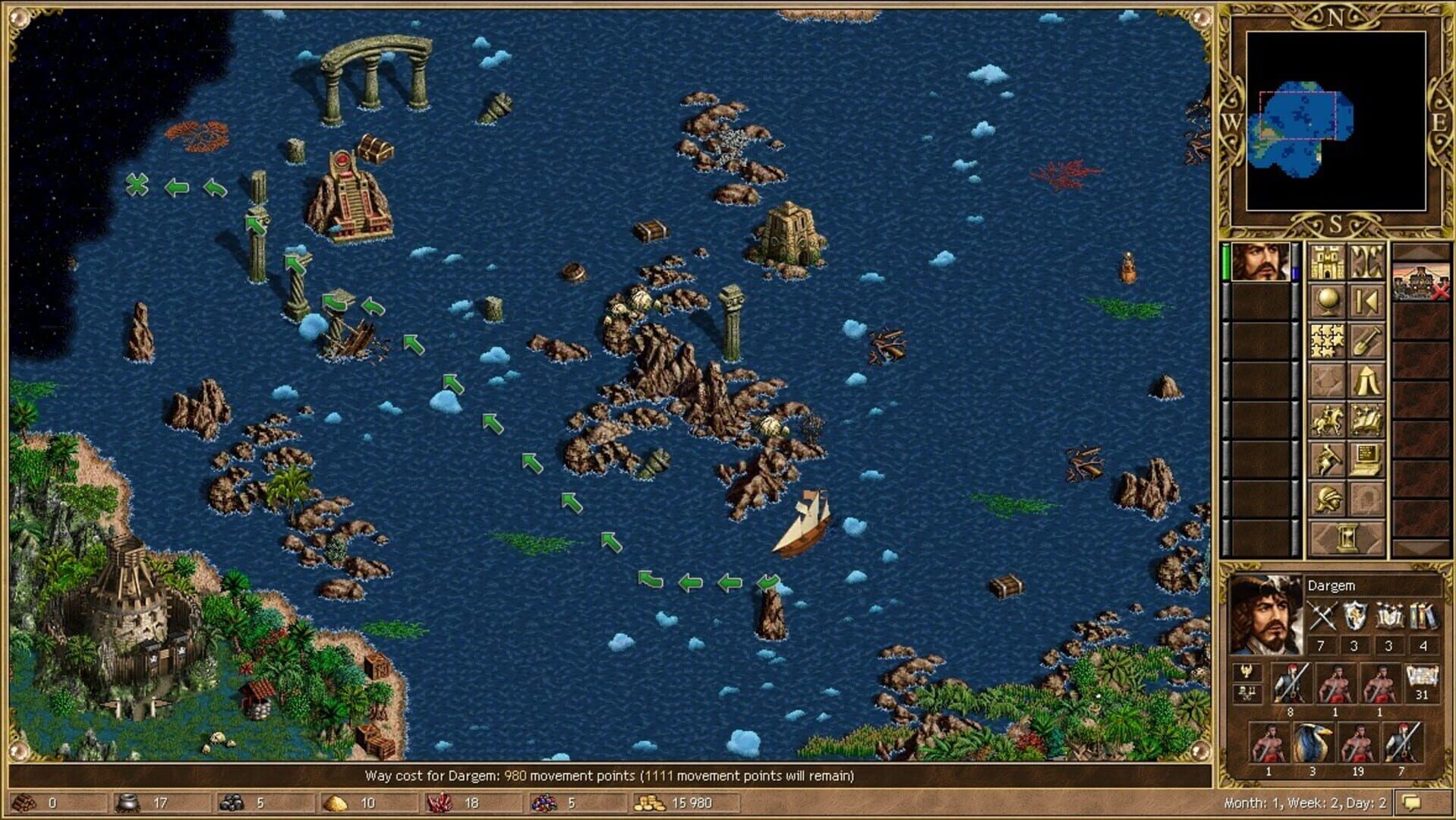 Heroes of Might and Magic III: Horn of the Abyss screenshot 8