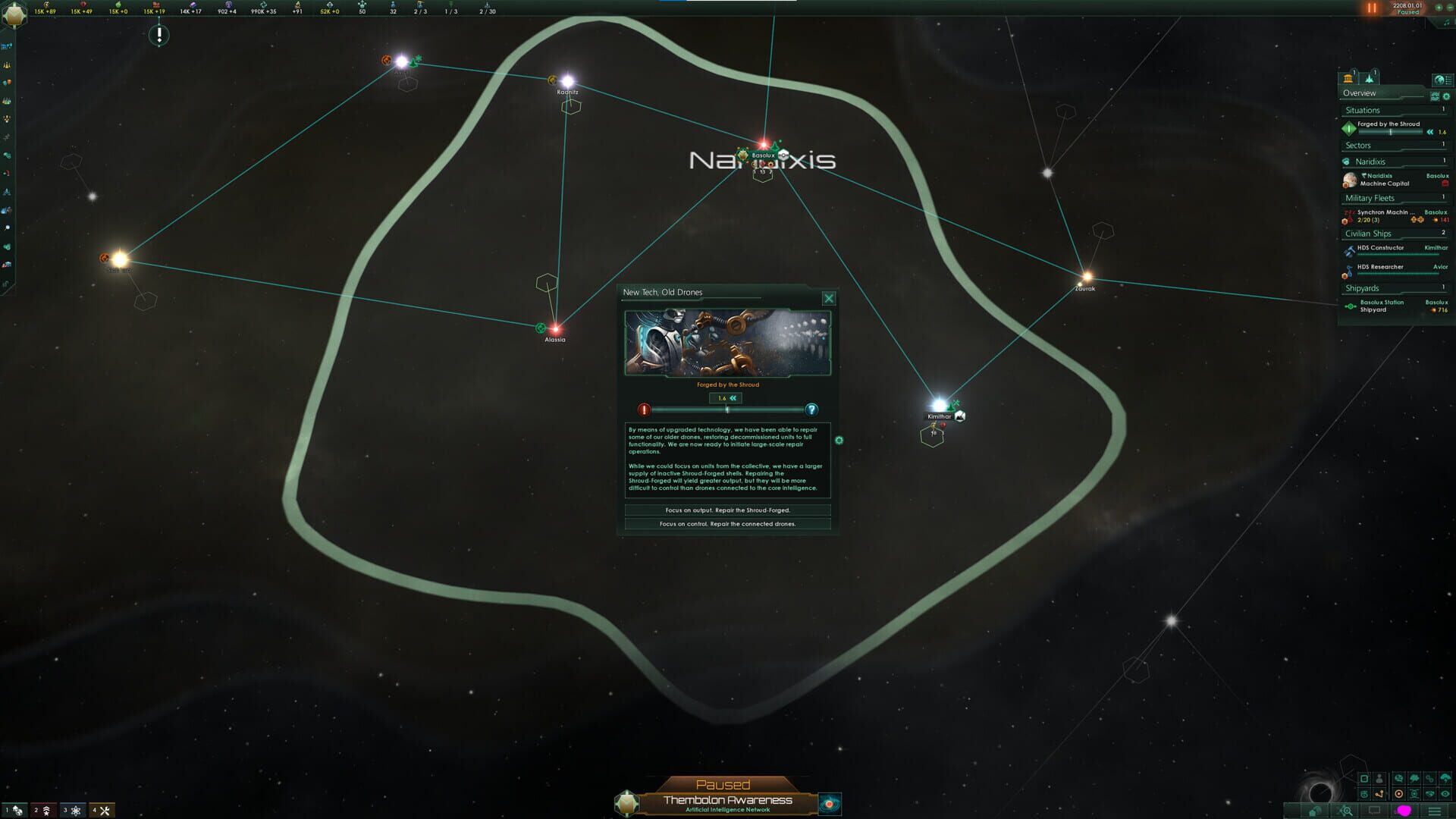 Stellaris: Shadows of the Shroud screenshot 2