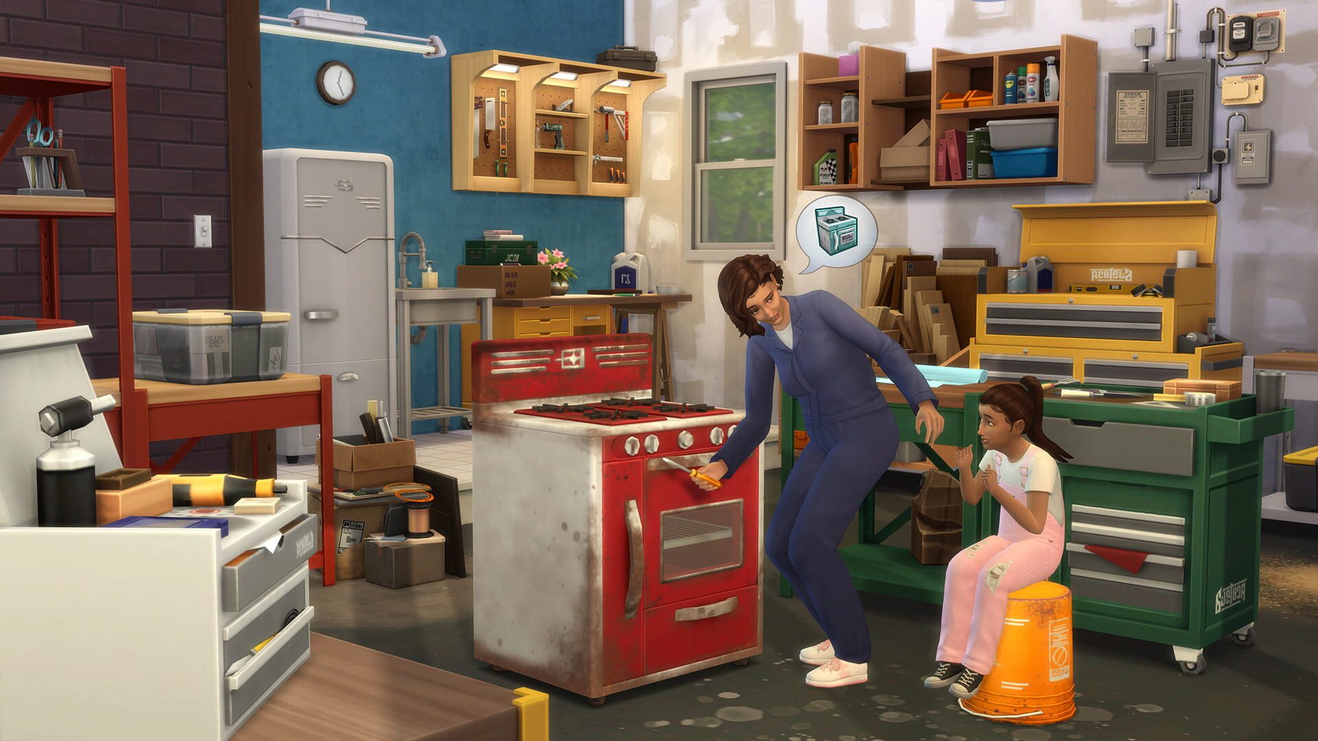 The Sims 4: Restoration Workshop Kit screenshot 2