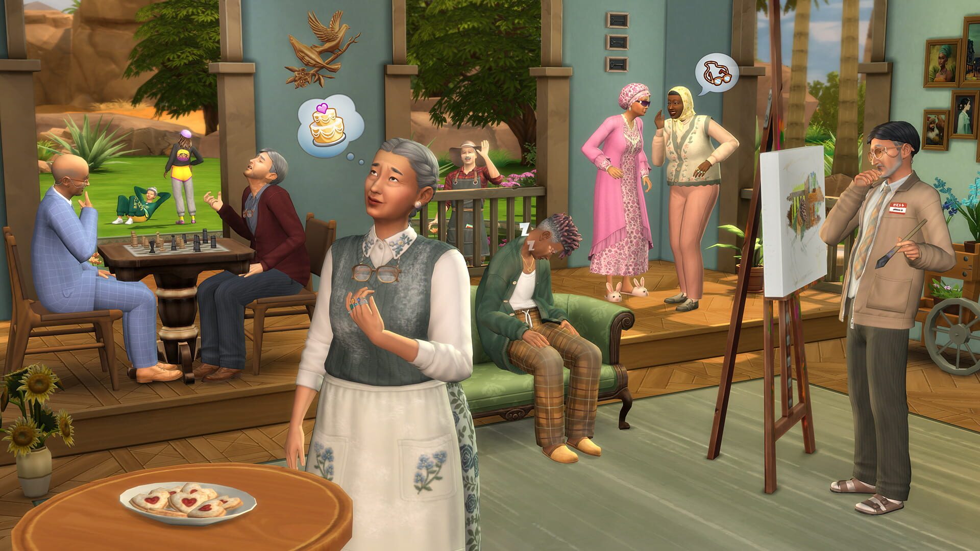 The Sims 4: Golden Years Kit screenshot 1
