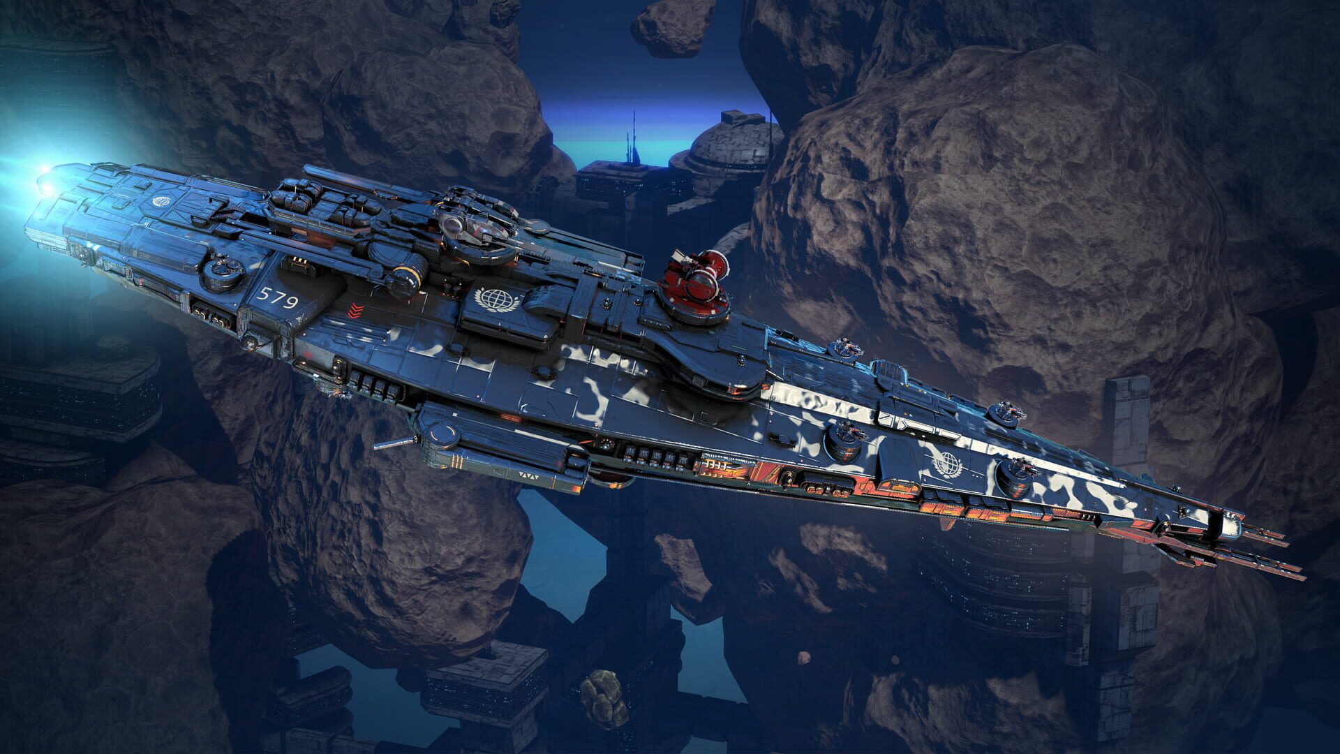 Star Conflict: Federation Destroyer Sirius screenshot 3