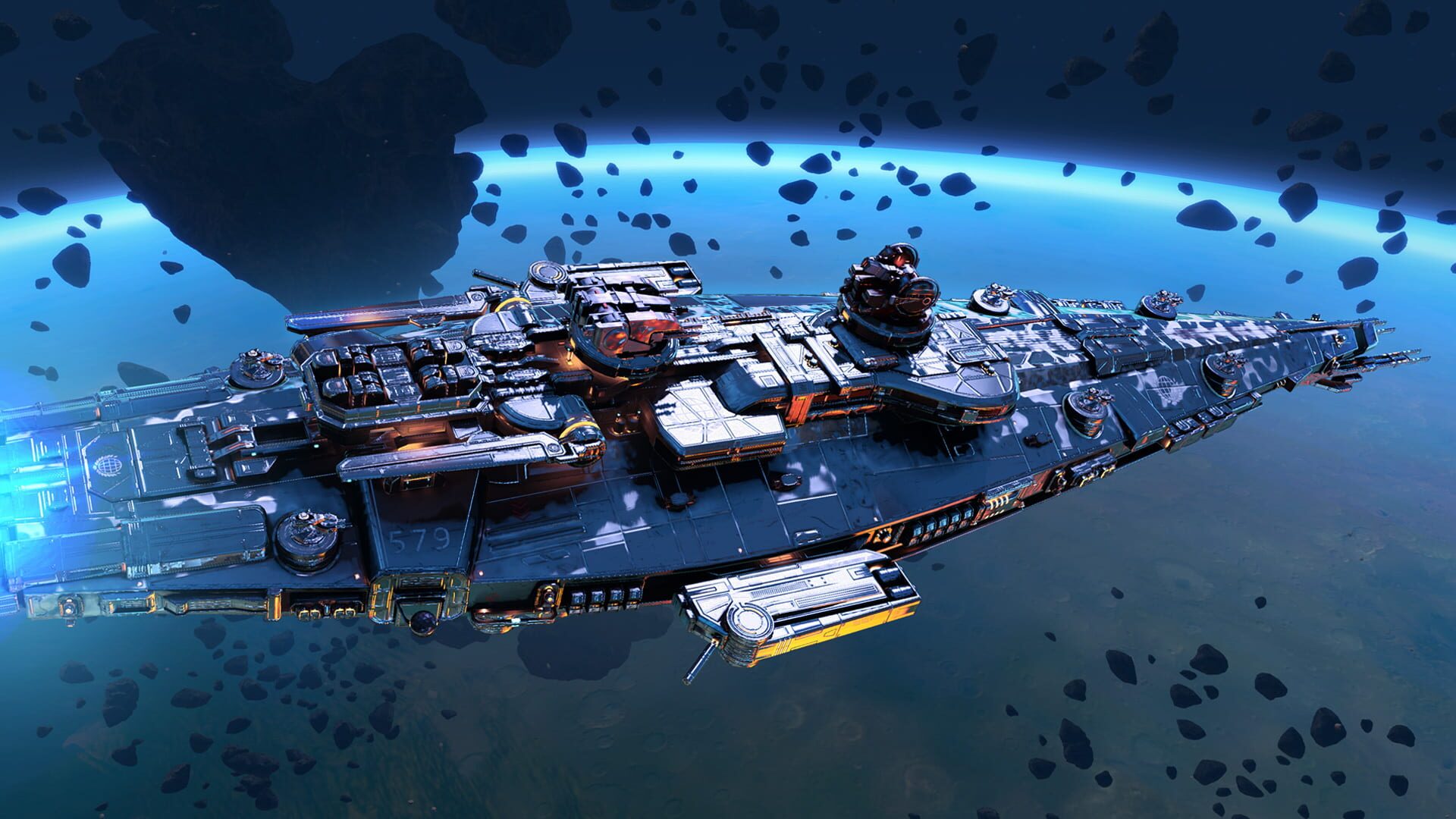 Star Conflict: Federation Destroyer Sirius screenshot 4