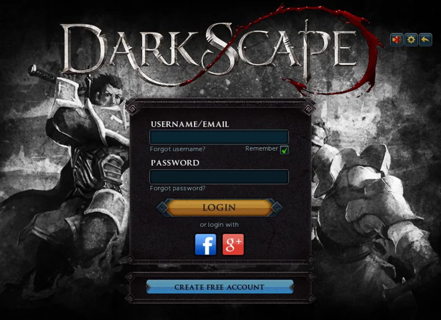 DarkScape screenshot 1