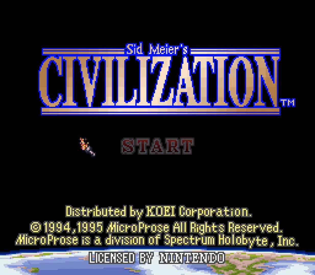 Sid Meier's Civilization screenshot 1