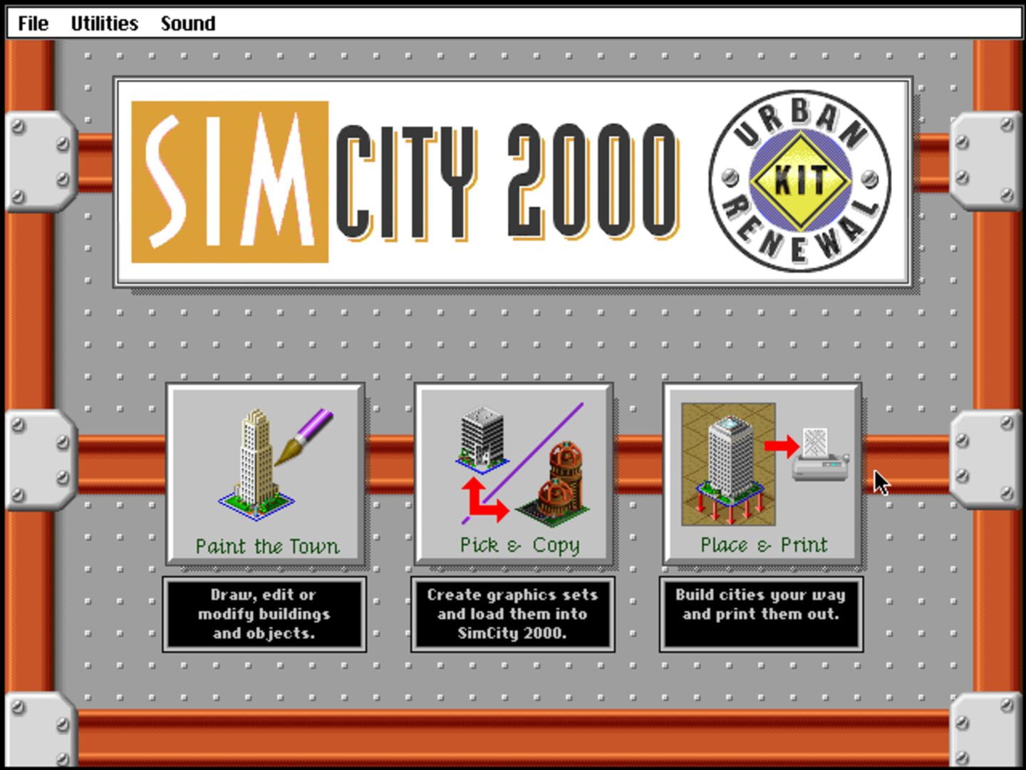 SimCity 2000 Urban Renewal Kit screenshot 1