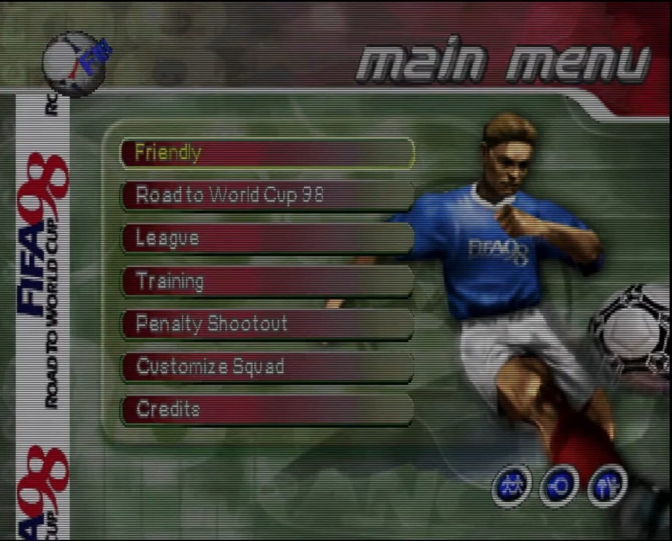 FIFA: Road to World Cup 98 screenshot 2