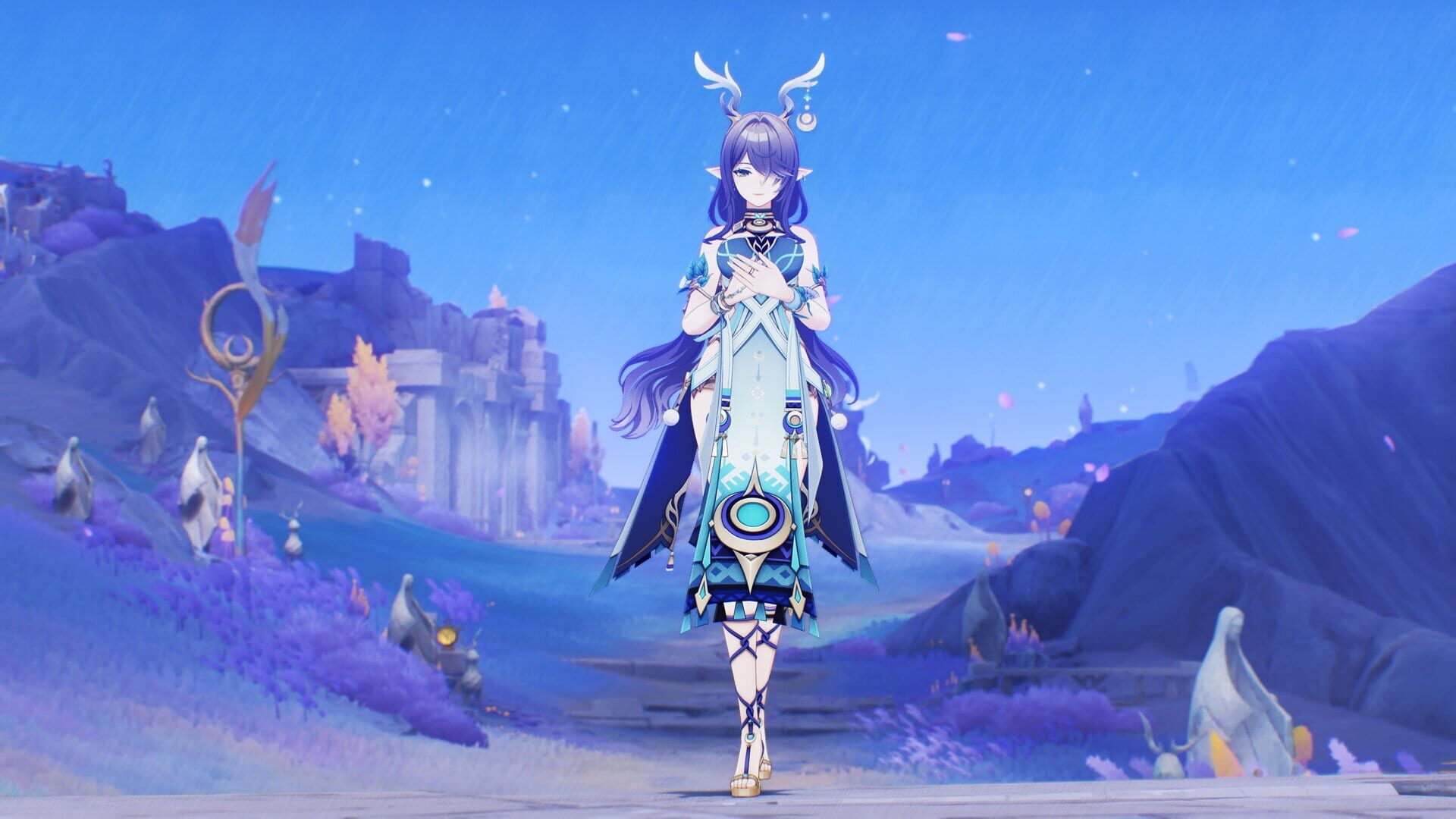 Genshin Impact: A Dance of Snowy Tides and Hoarfrost Groves screenshot 7