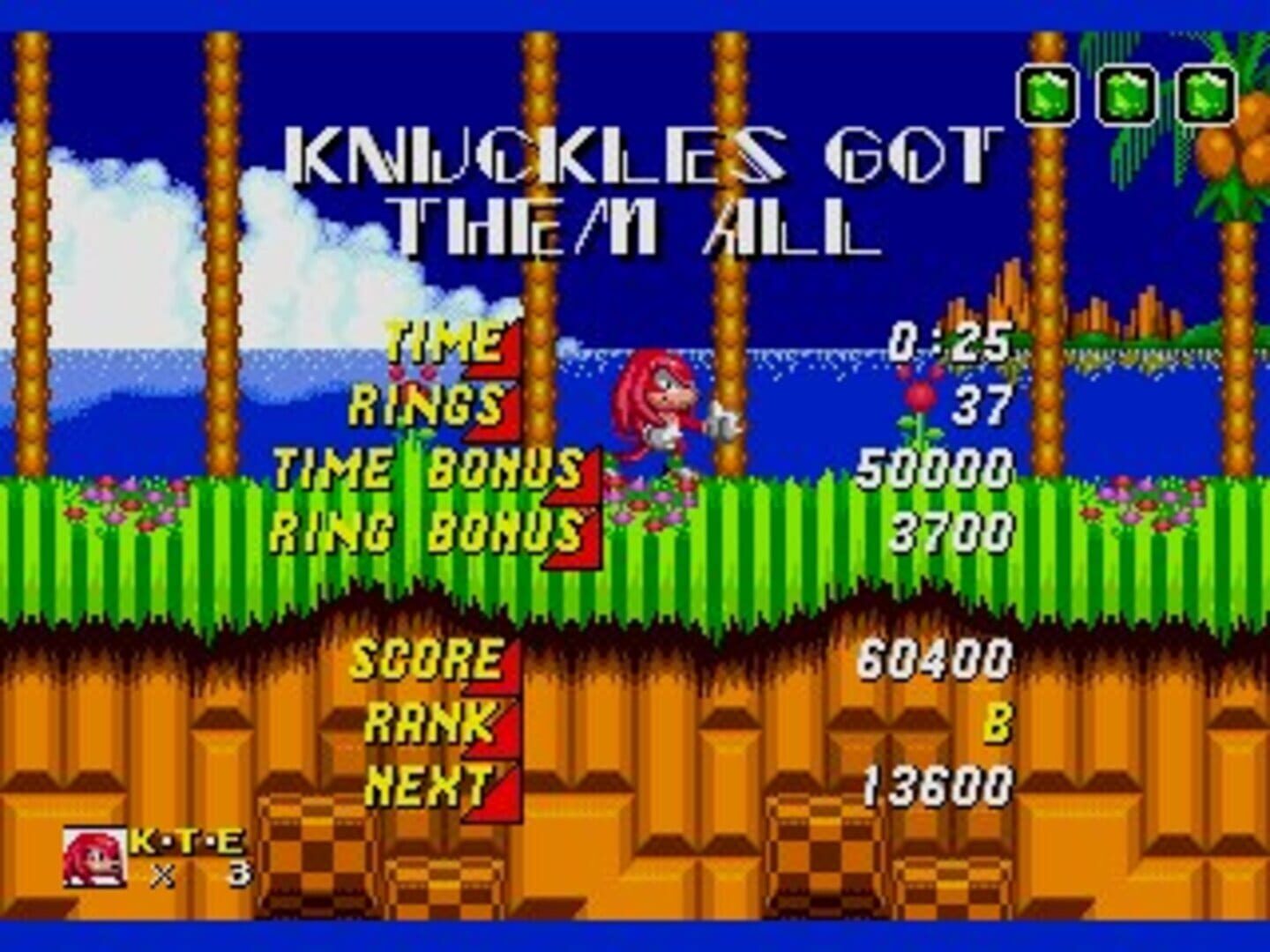 Knuckles' Emerald Hunt screenshot 12