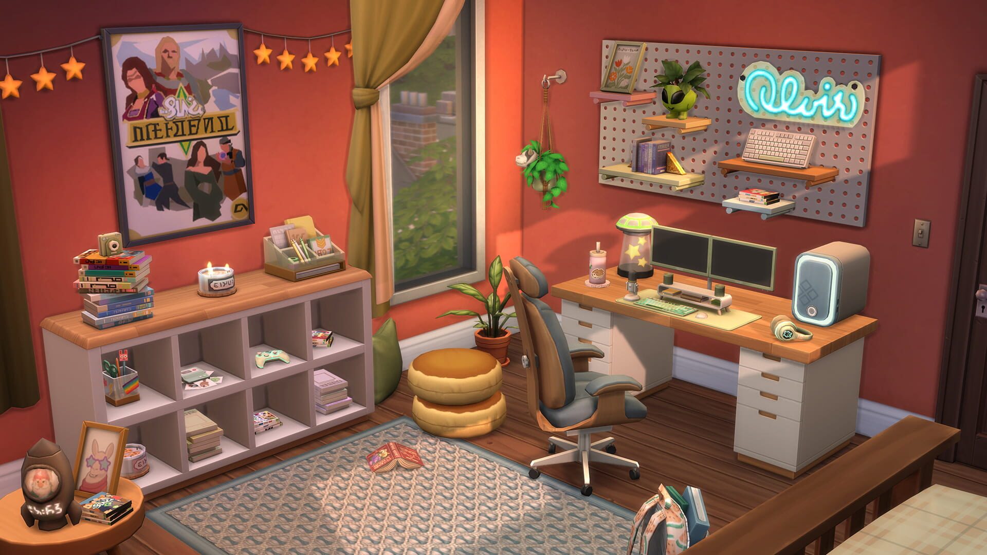 The Sims 4: Comfy Gamer Kit screenshot 1