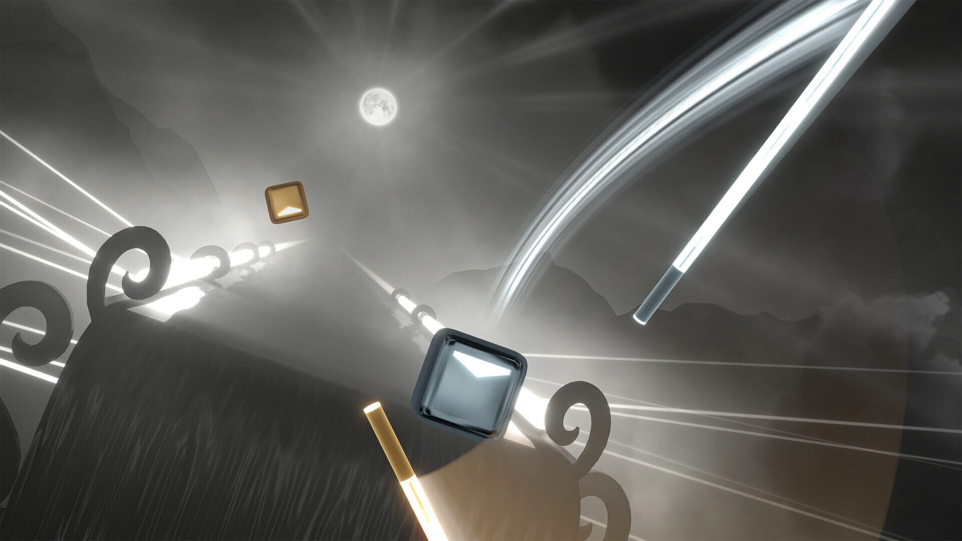 Beat Saber: Billie Eilish - "Birds of a Feather" screenshot 2