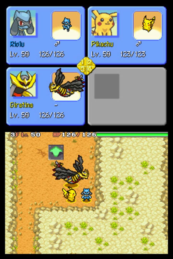 Pokémon Mystery Dungeon: Explorers of Sky screenshot 1