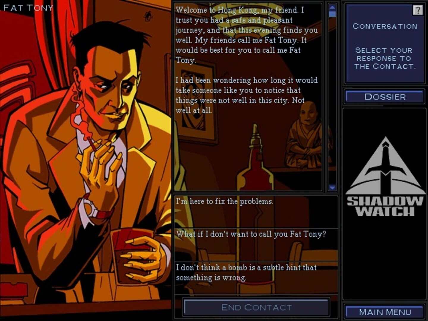 Shadow Watch screenshot 1