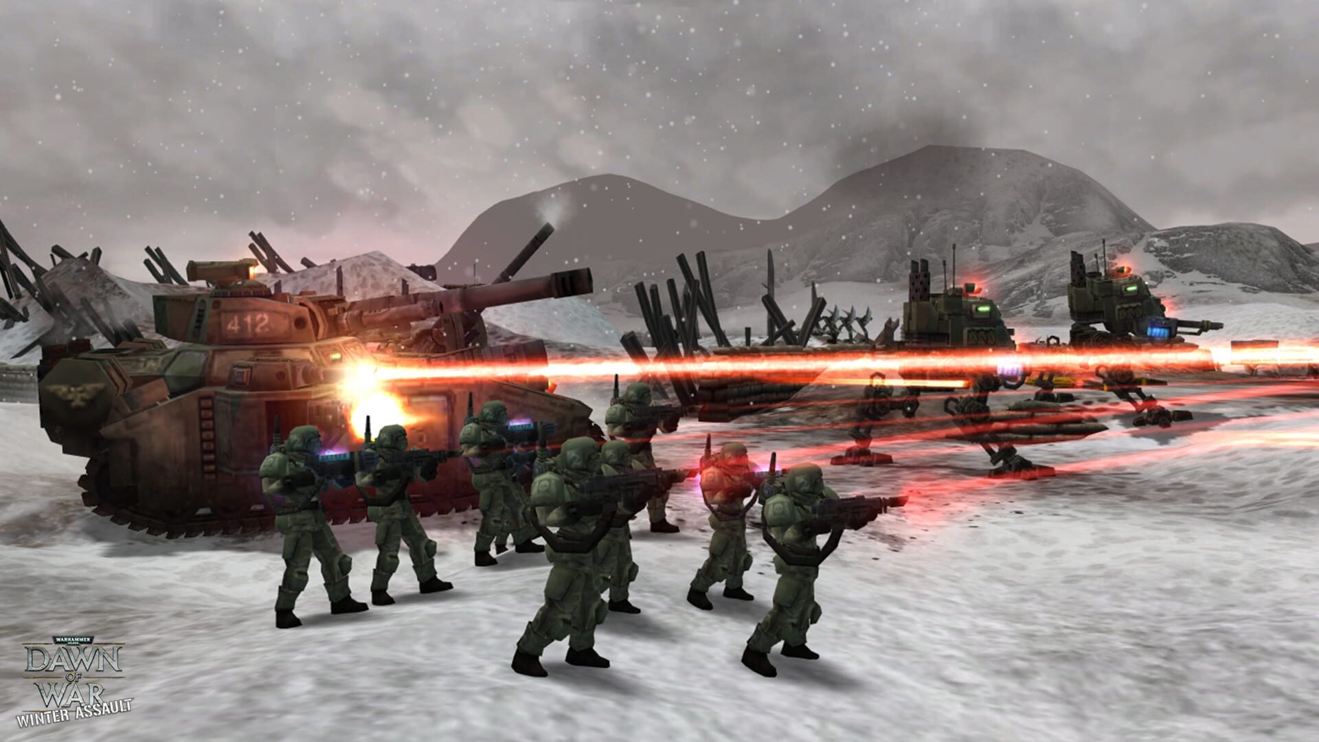 Warhammer 40,000: Dawn of War - Winter Assault screenshot 1