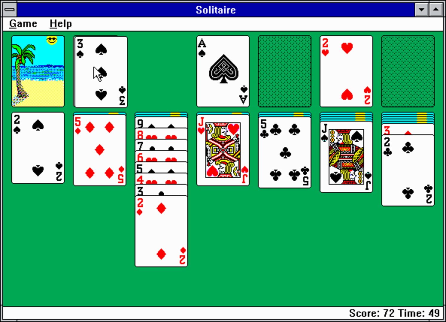 Microsoft Solitaire screenshot 2