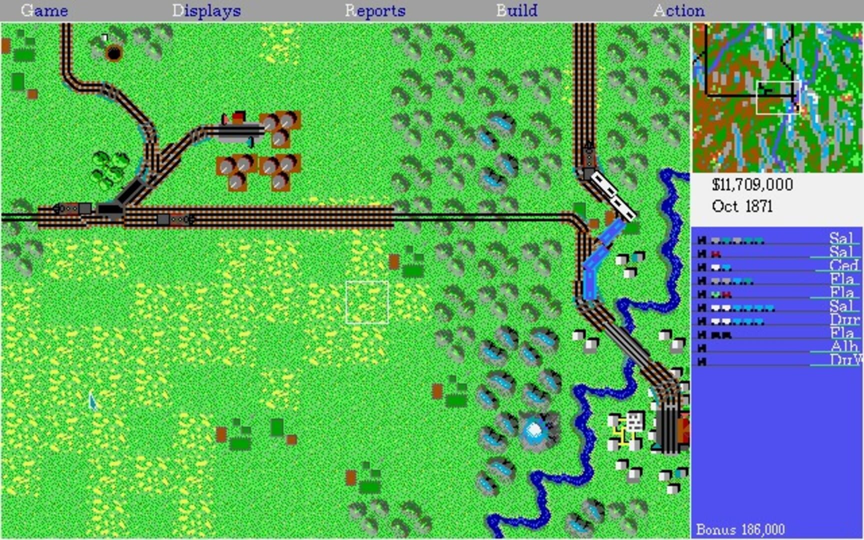 Sid Meier's Railroad Tycoon Deluxe screenshot 1