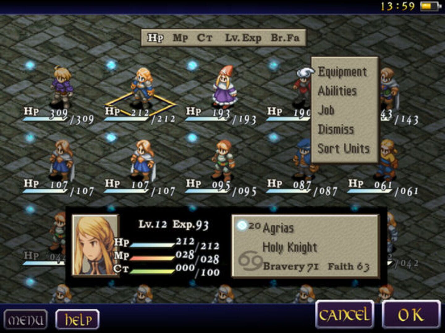 Final Fantasy Tactics: The War of the Lions screenshot 3
