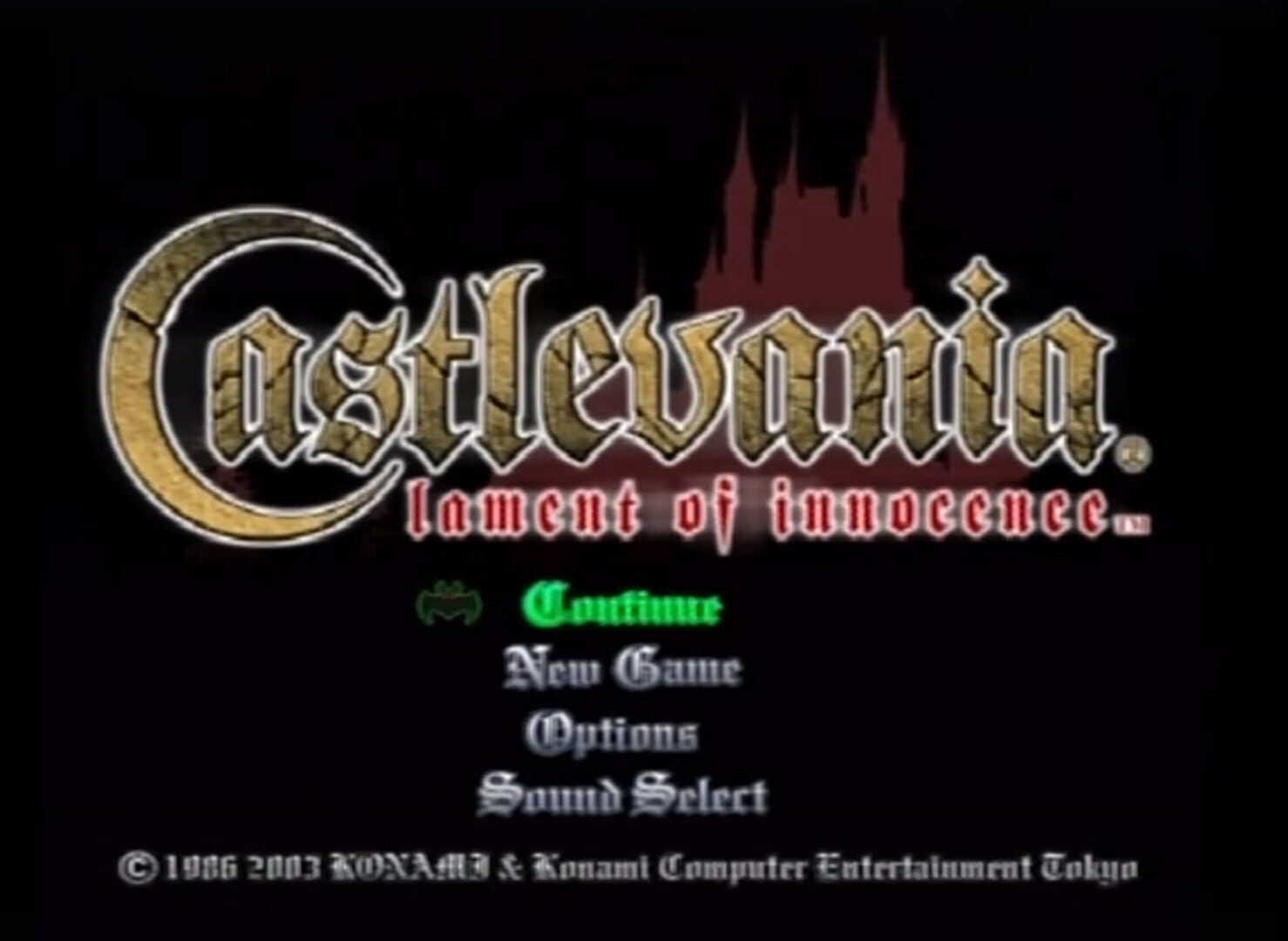 Castlevania: Lament of Innocence screenshot 1