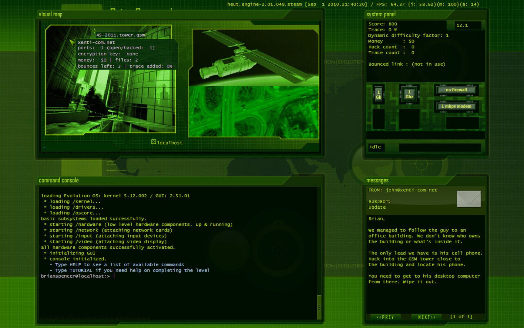 Hacker Evolution: Untold screenshot 5