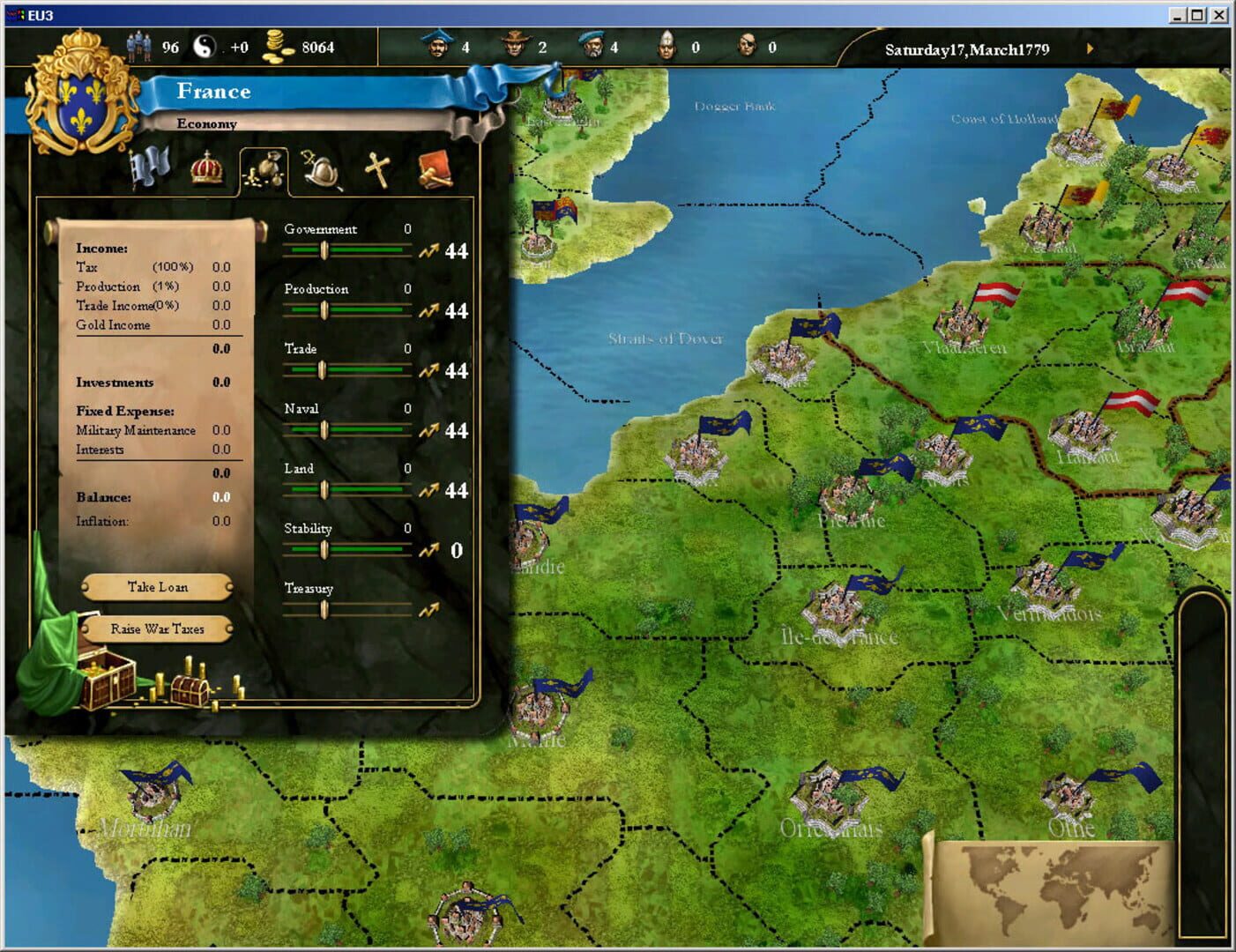 Europa Universalis III screenshot 4