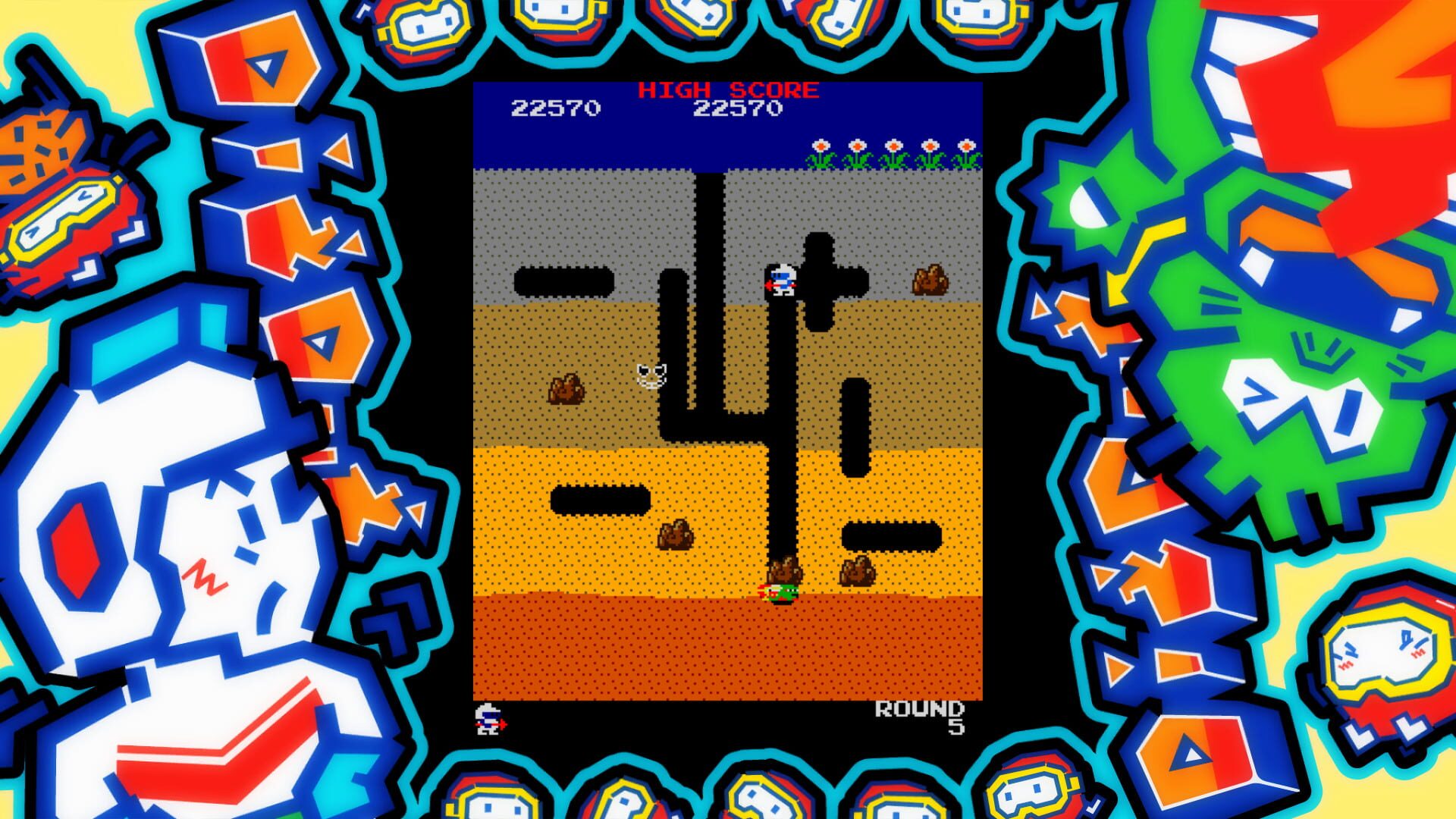Arcade Game Series: Dig Dug screenshot 1