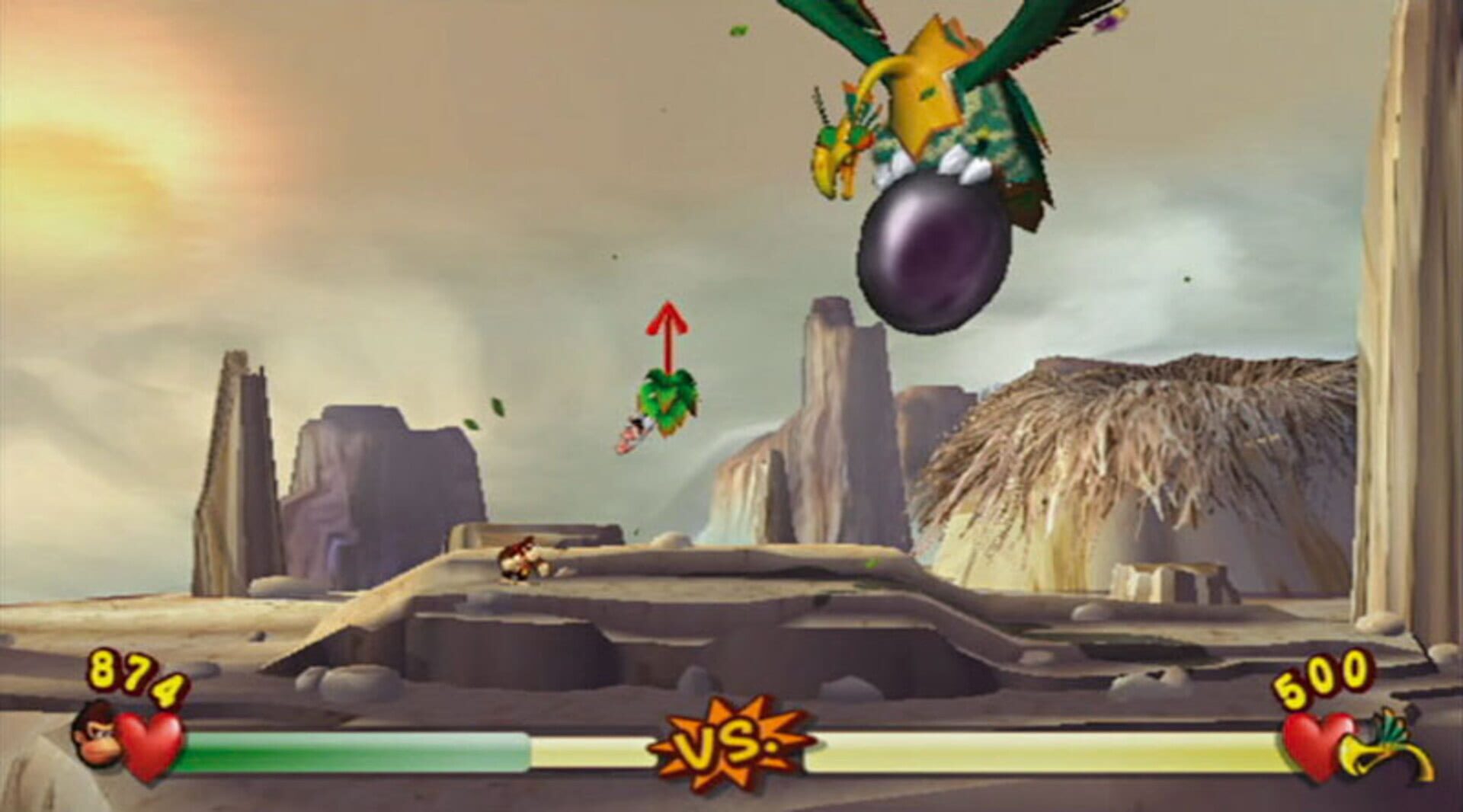 Donkey Kong Jungle Beat screenshot 1