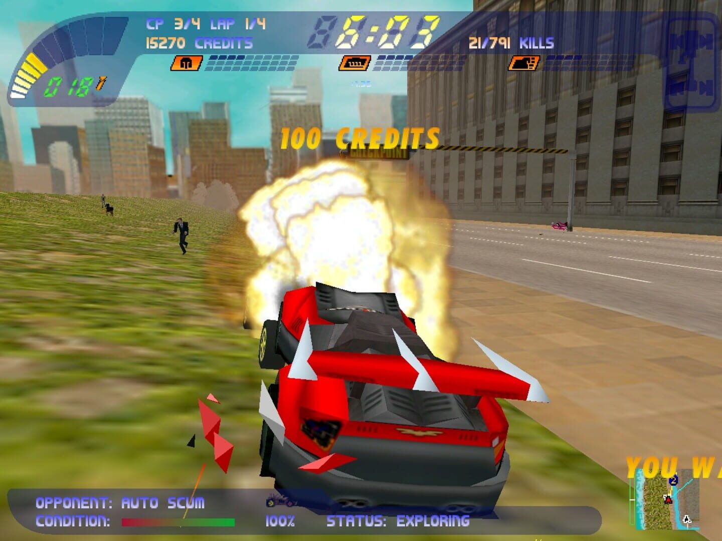 Carmageddon II: Carpocalypse Now screenshot 5