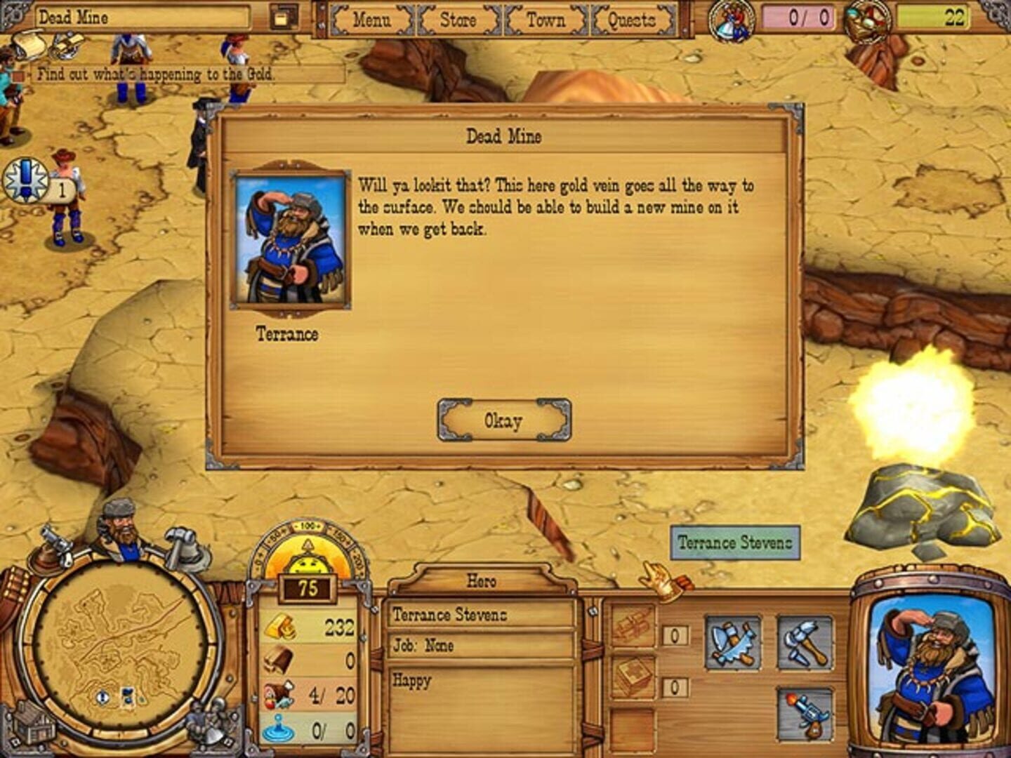 Westward II: Heroes of the Frontier screenshot 1
