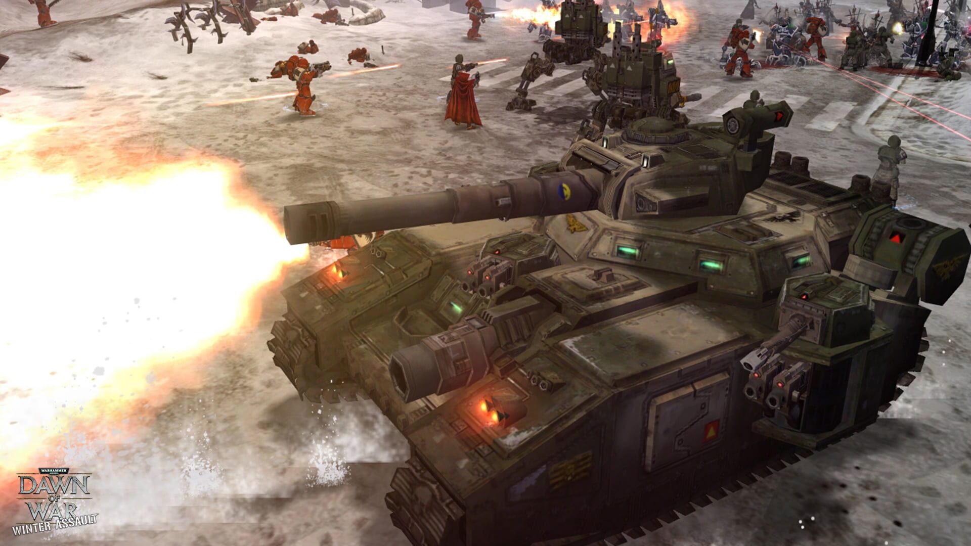 Warhammer 40,000: Dawn of War - Winter Assault screenshot 2