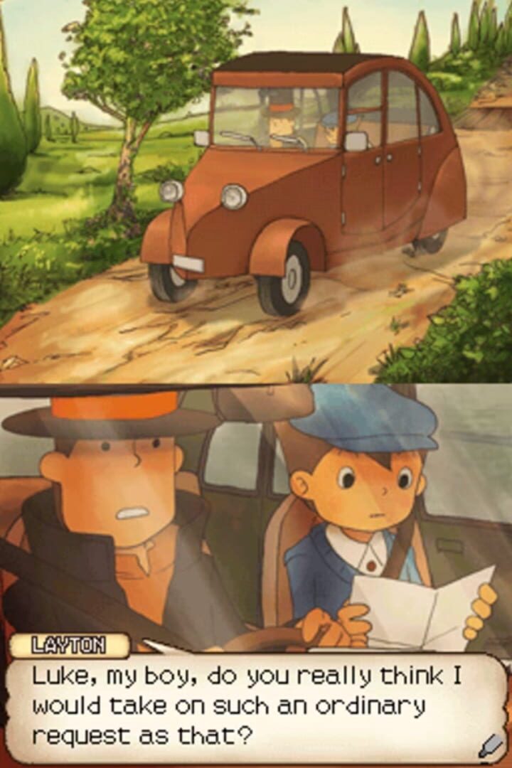 Professor Layton and the Curious Village screenshot 3