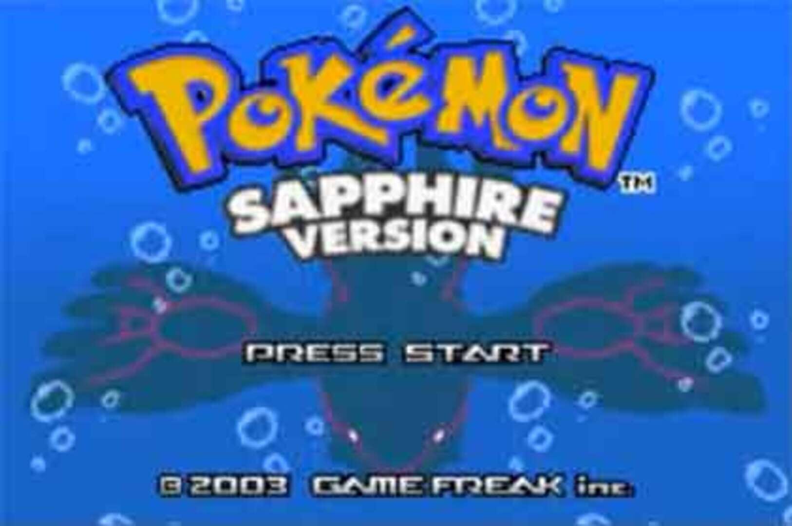 Pokémon Sapphire Version screenshot 2