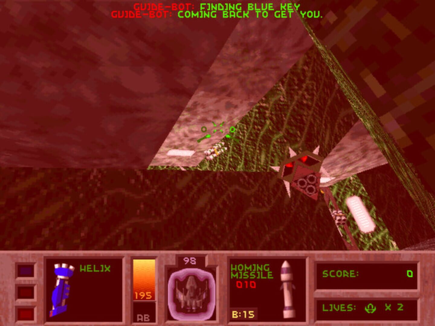 Descent II screenshot 3