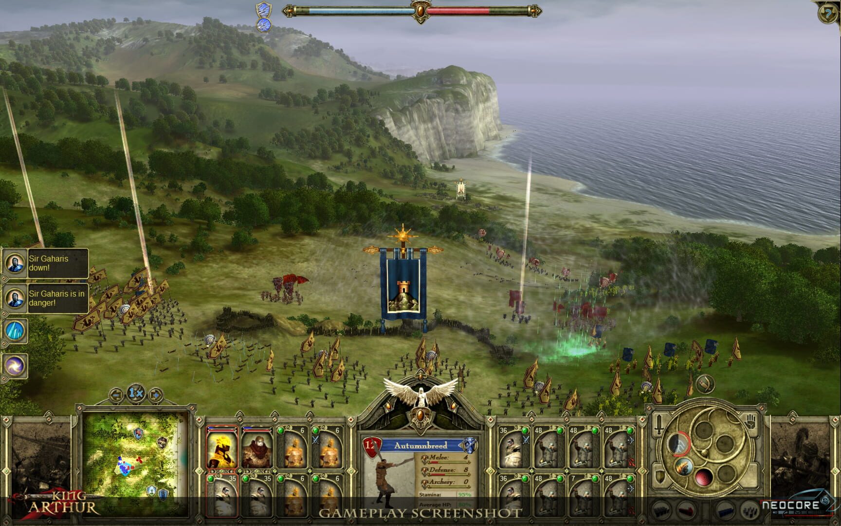 King Arthur: The Role-Playing Wargame screenshot 2