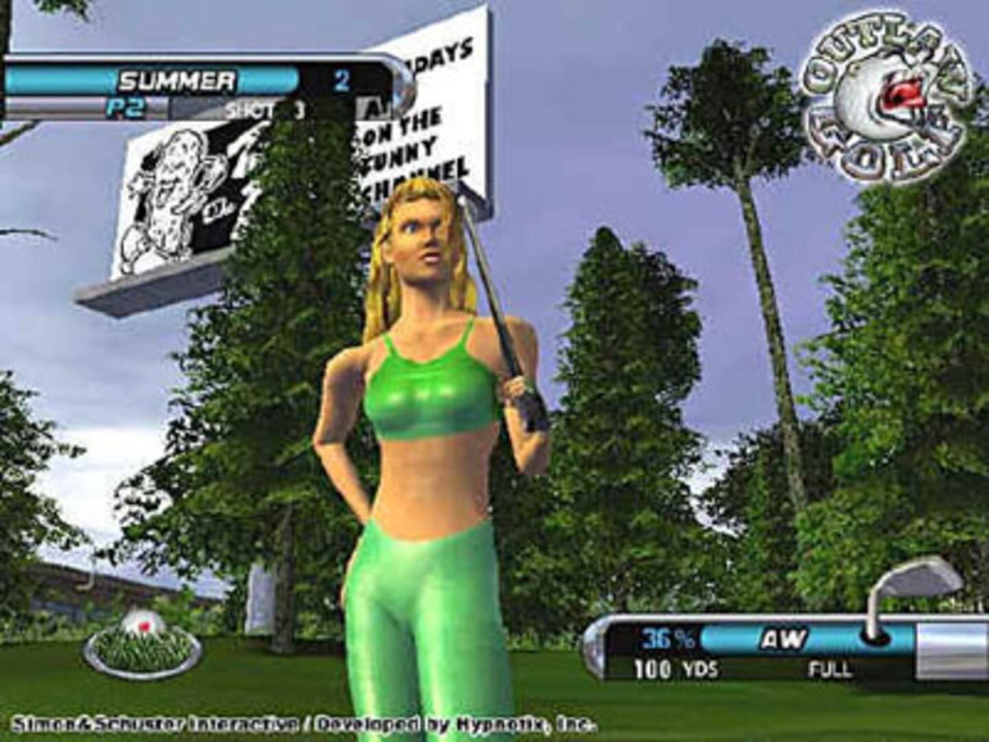 Outlaw Golf screenshot 1