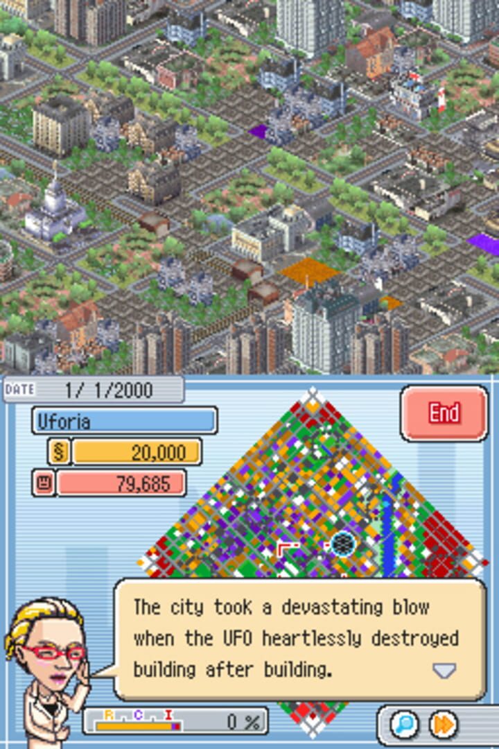 SimCity DS screenshot 2