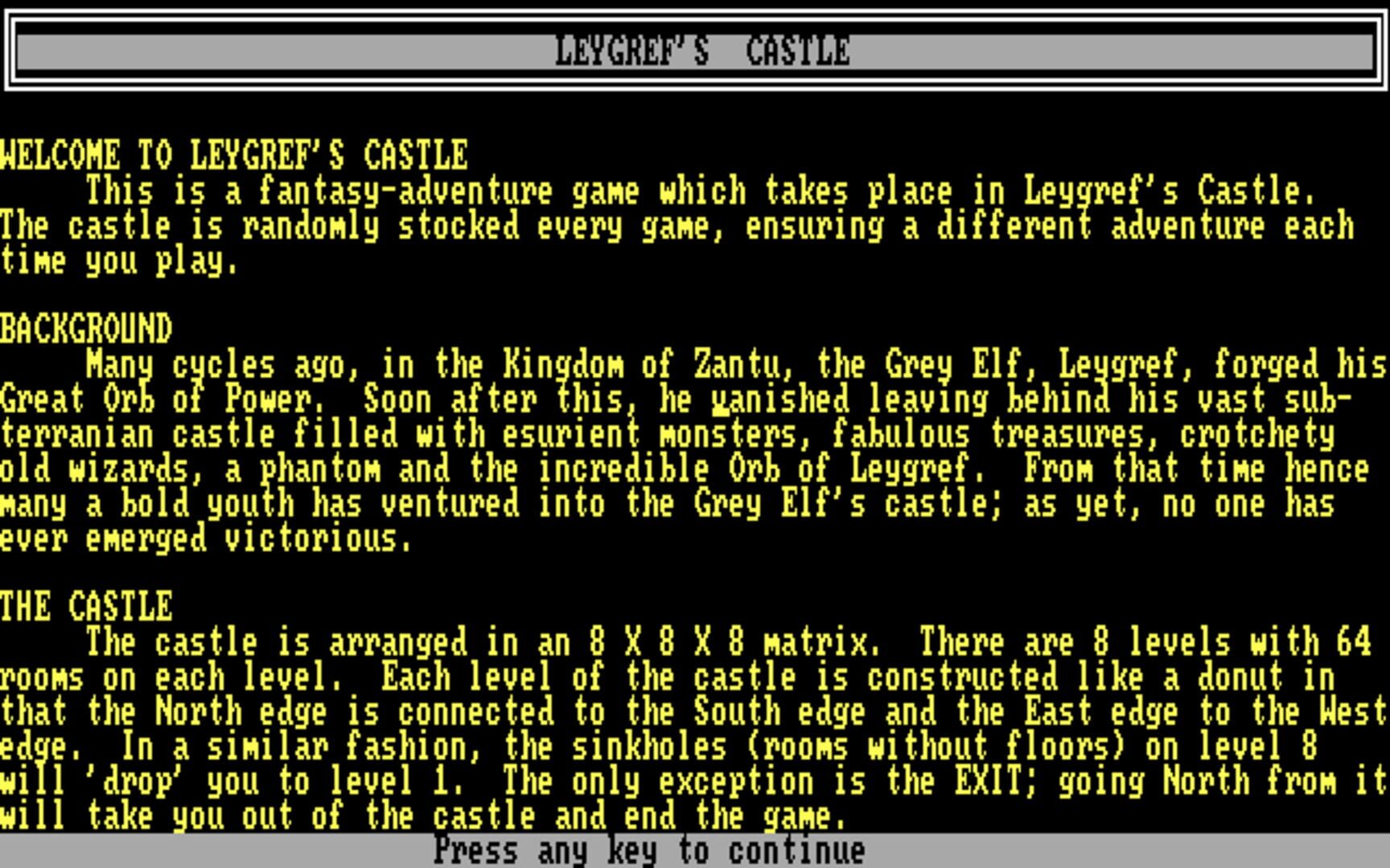 Leygref's Castle screenshot 2