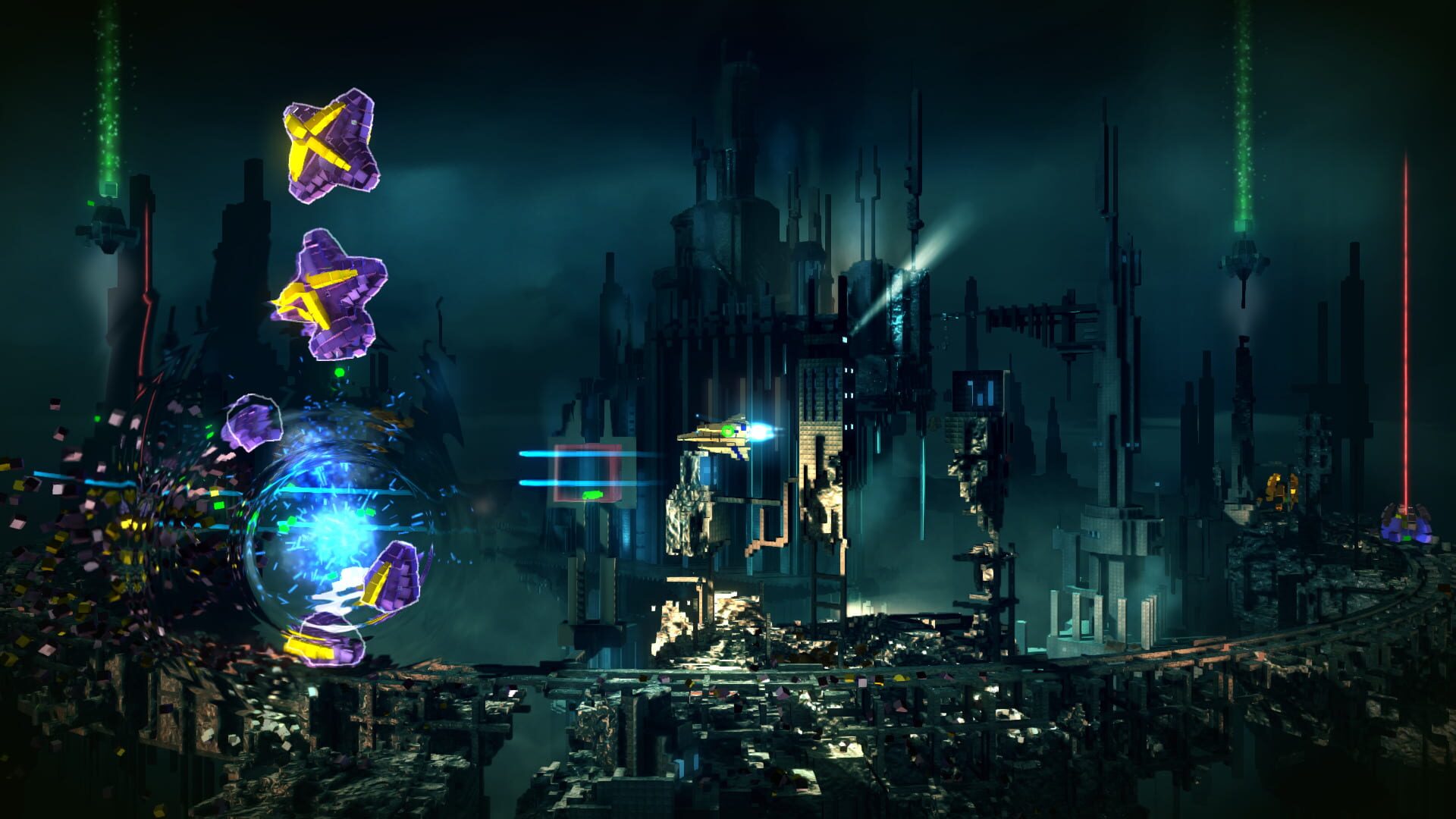 Resogun screenshot 2