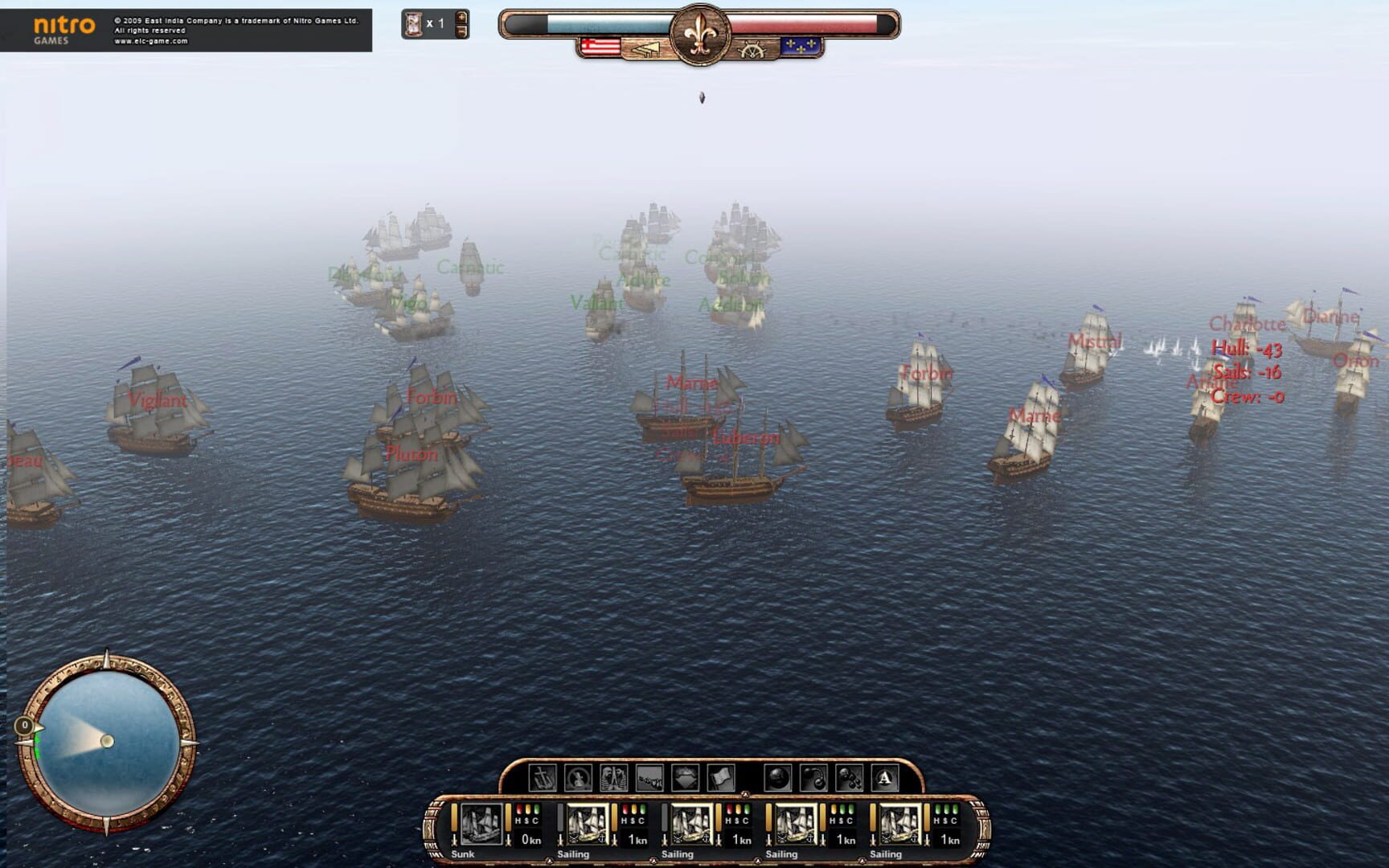 East India Company: Battle of Trafalgar screenshot 3