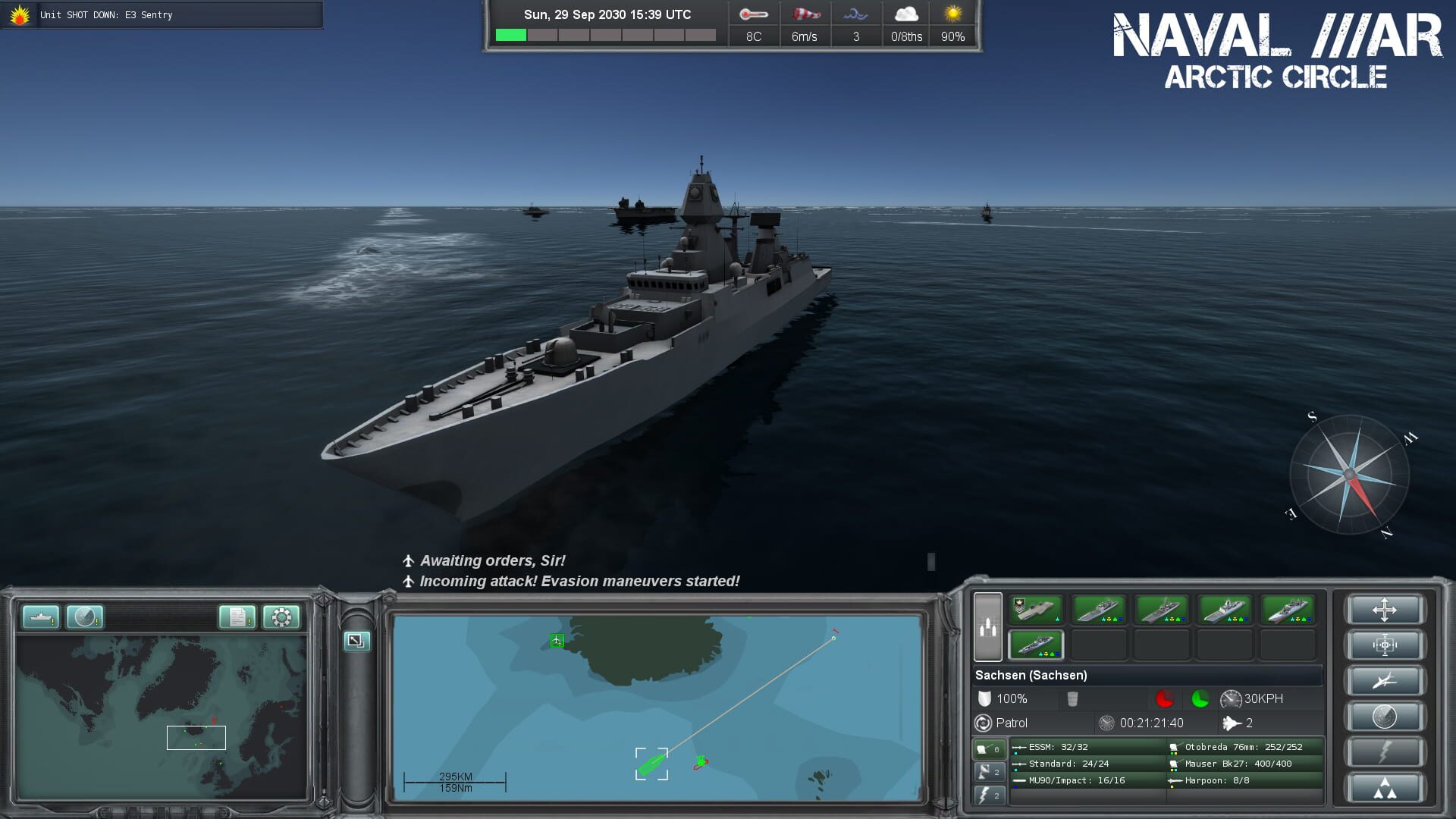 Naval War: Arctic Circle screenshot 2