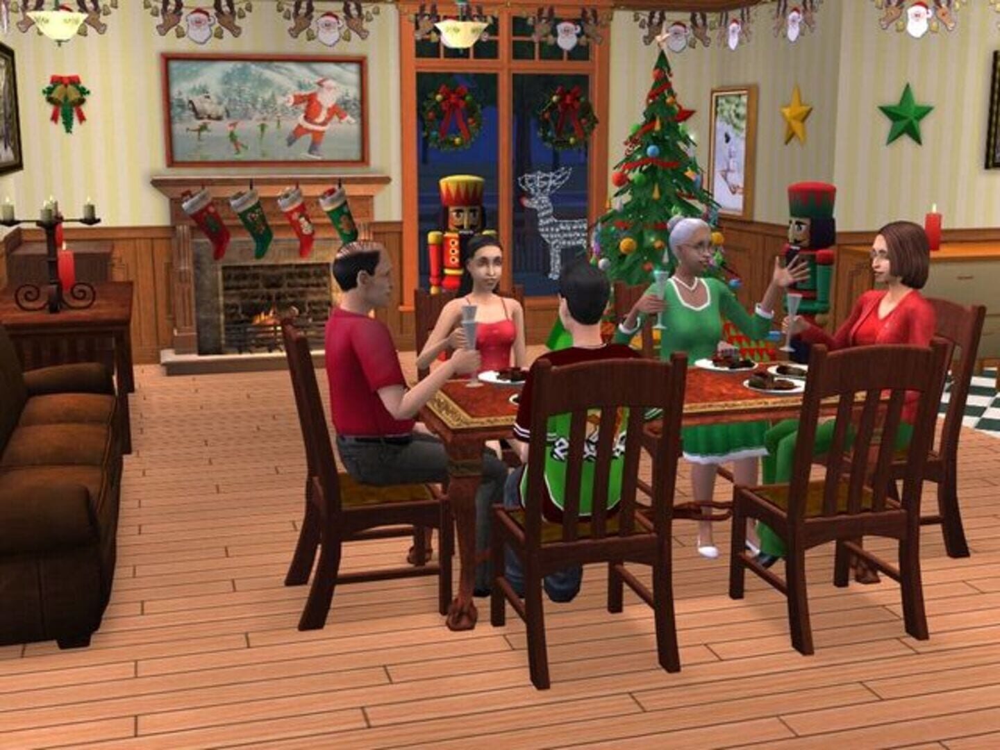 The Sims 2: Holiday Party Pack screenshot 1