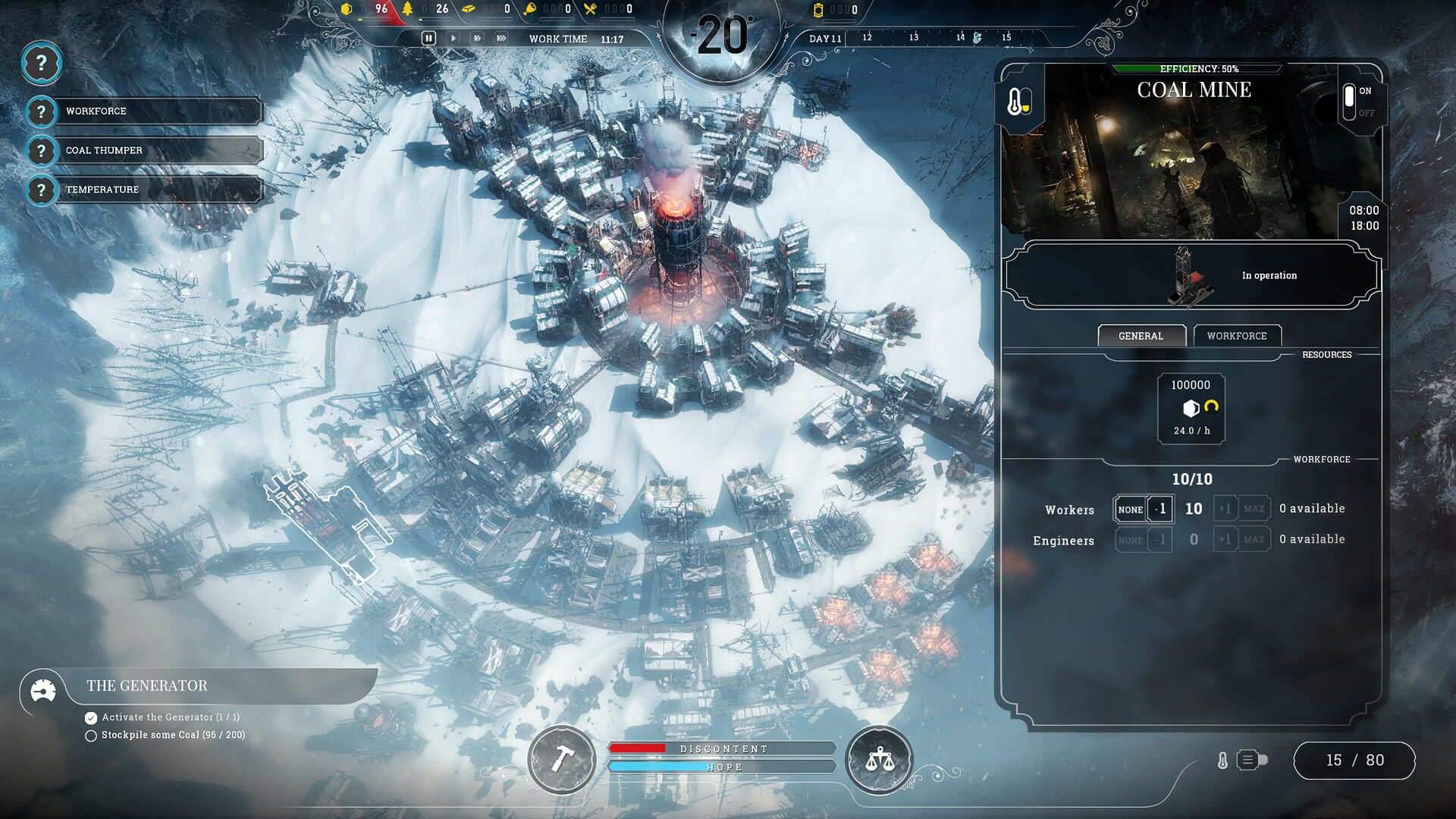 Frostpunk screenshot 1